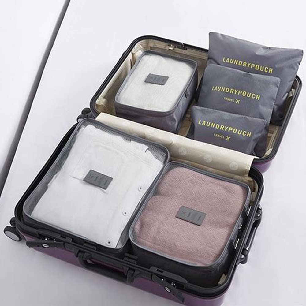 Goodinary® Travel Packing Cubes (6 Pcs)