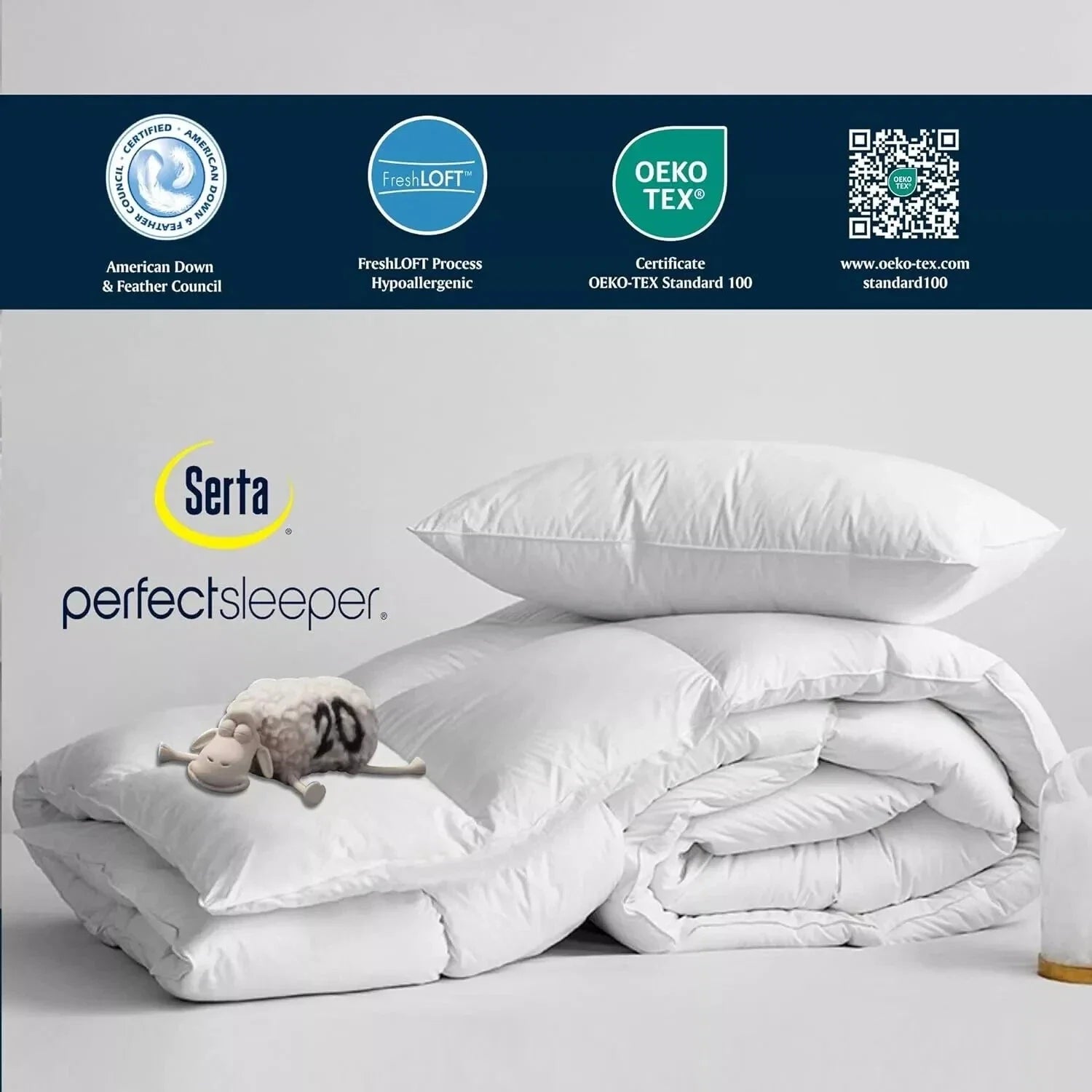 Goodinary® White Goose Down Cooling Comforter