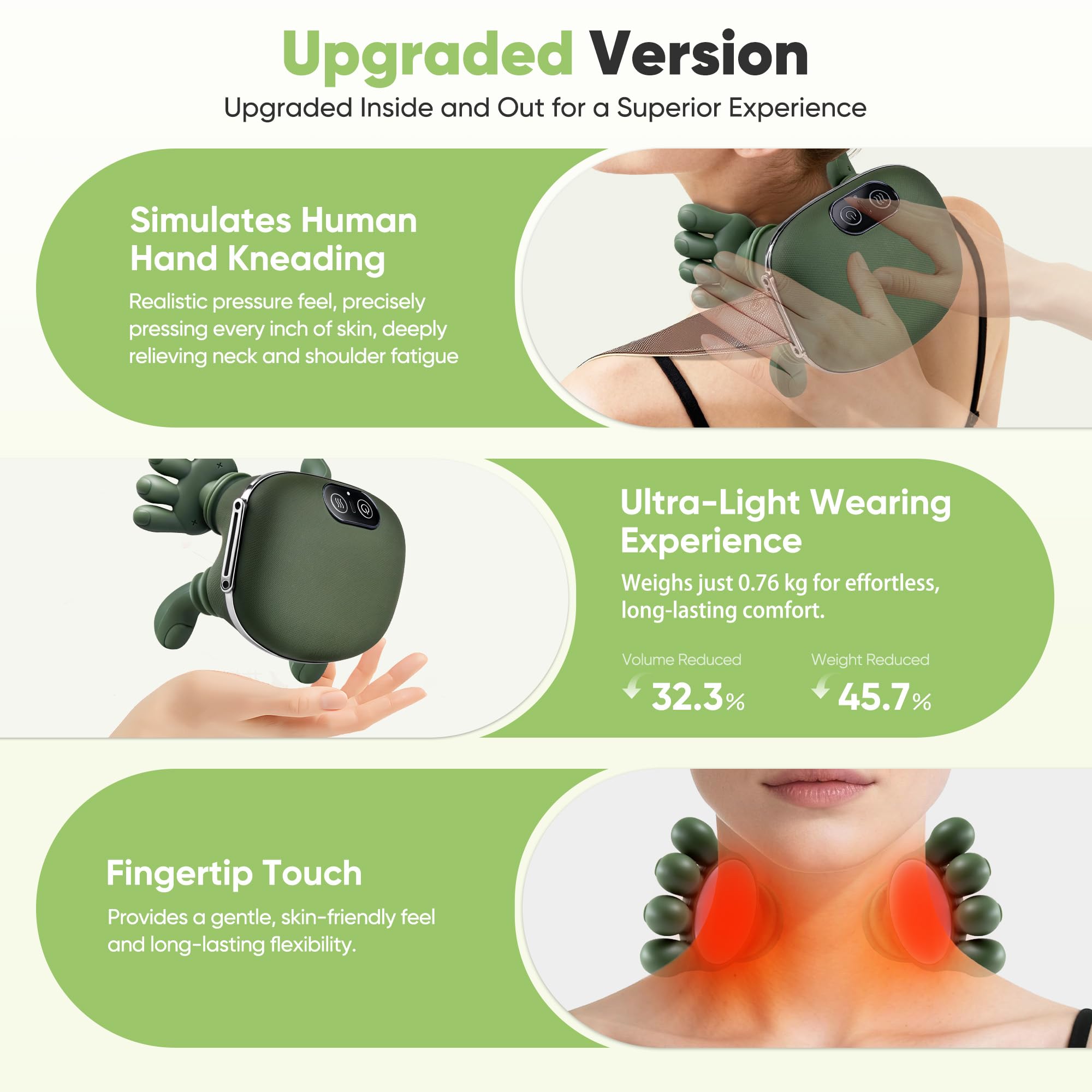 Goodinary® Heated Massage Pillow