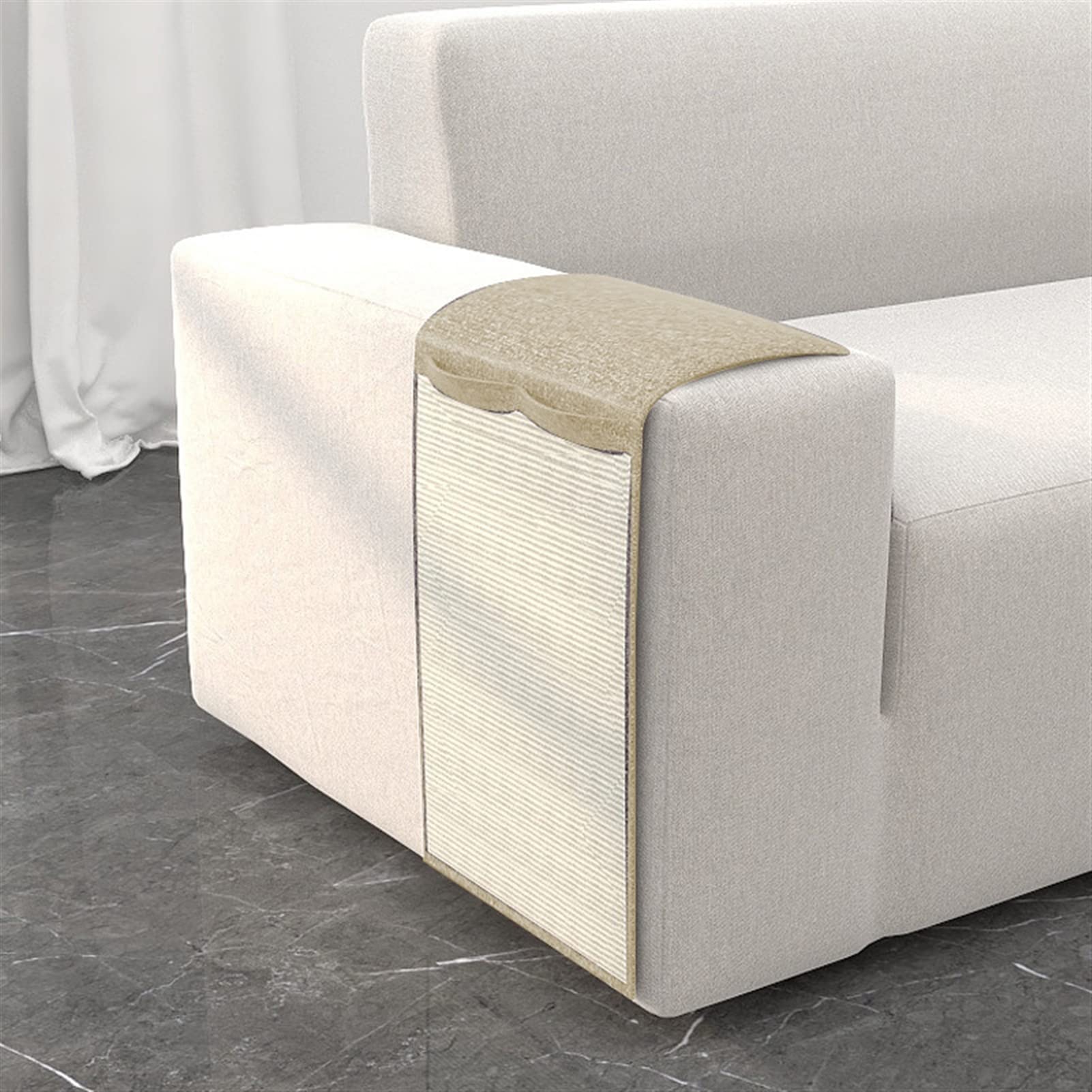 Goodinary® Large Sisal Cat Furniture Protector Mat