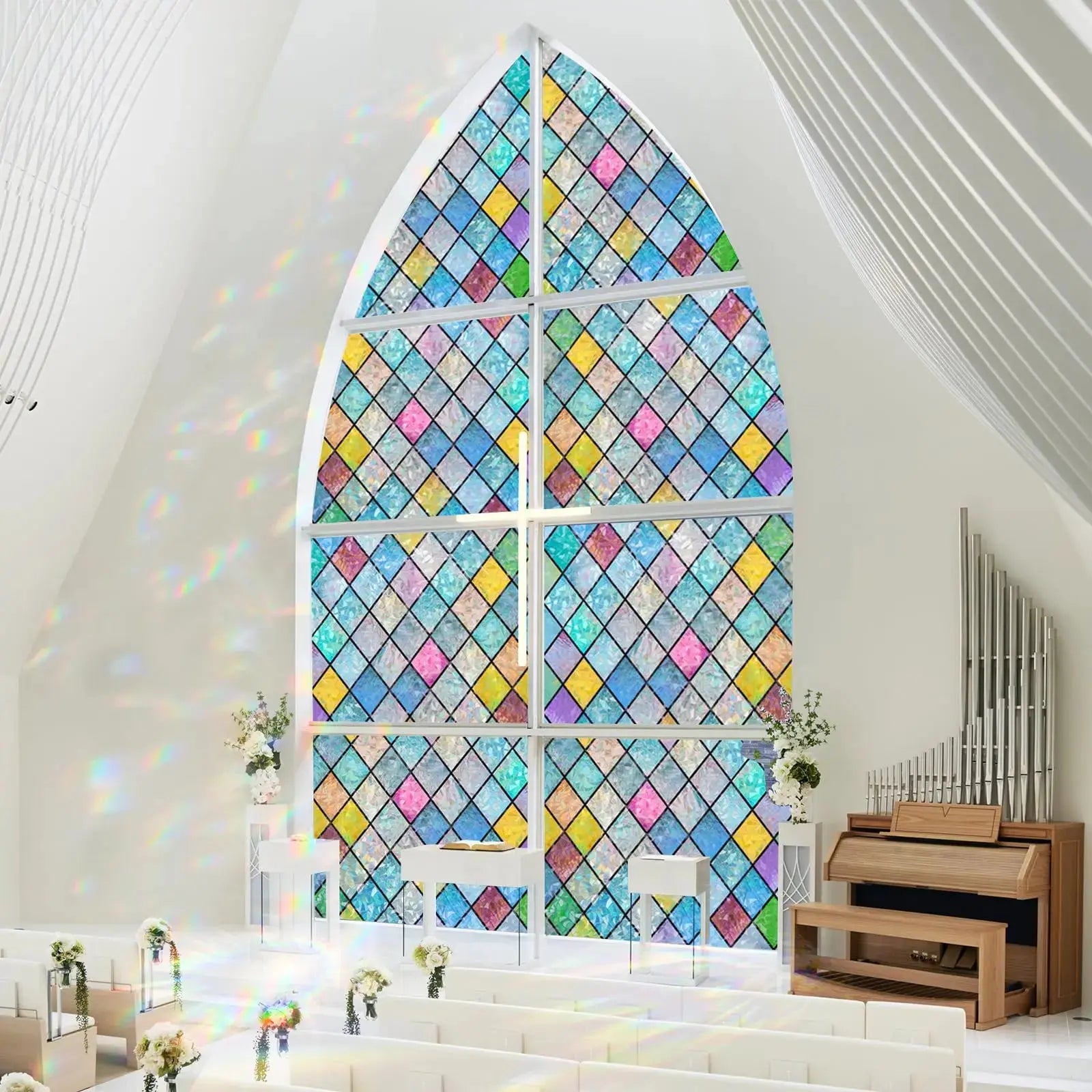 Goodinary® Rainbow Privacy Window Film - Goodinary