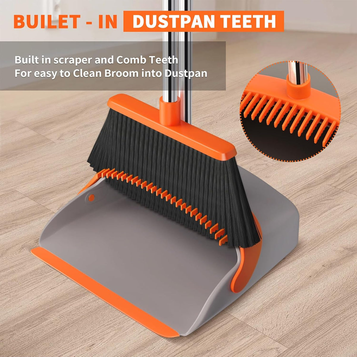 Goodinary® Upright Broom Set