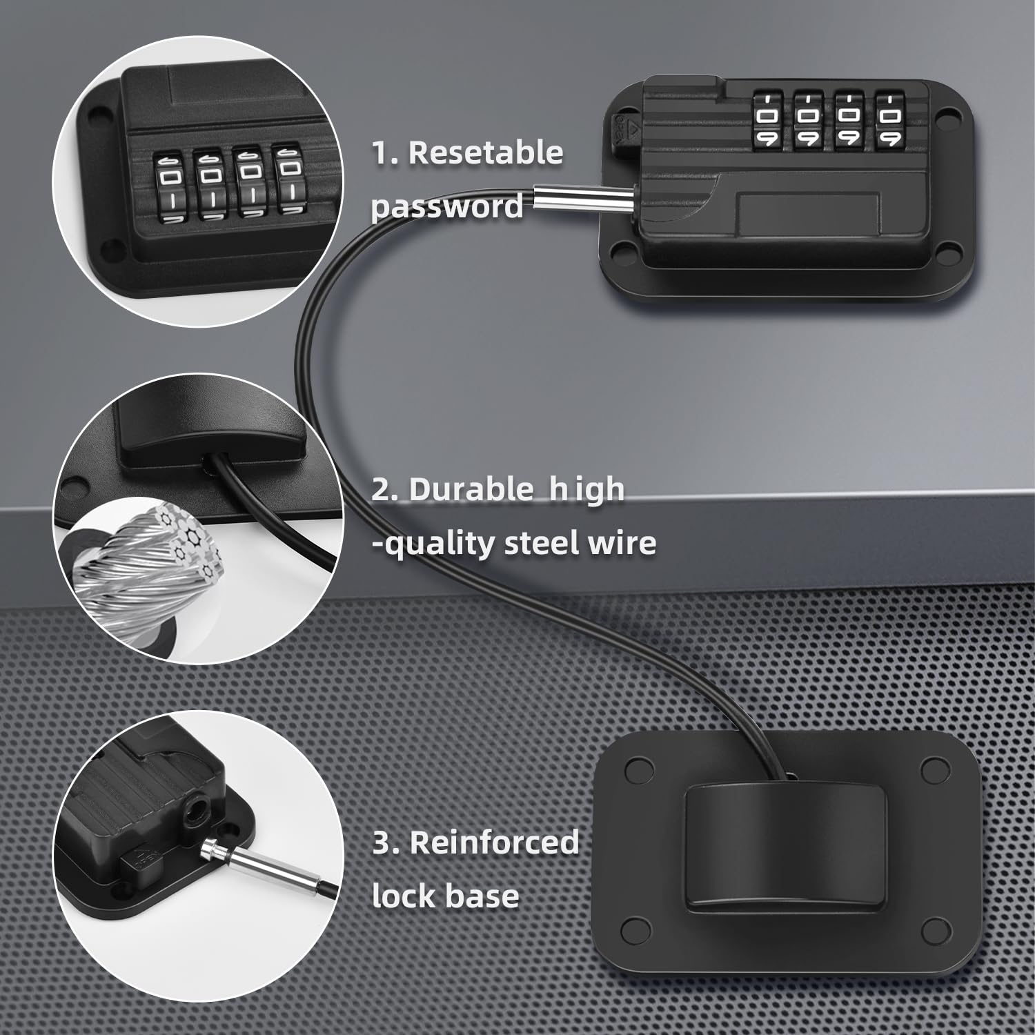 Goodinary® Combination Fridge Lock
