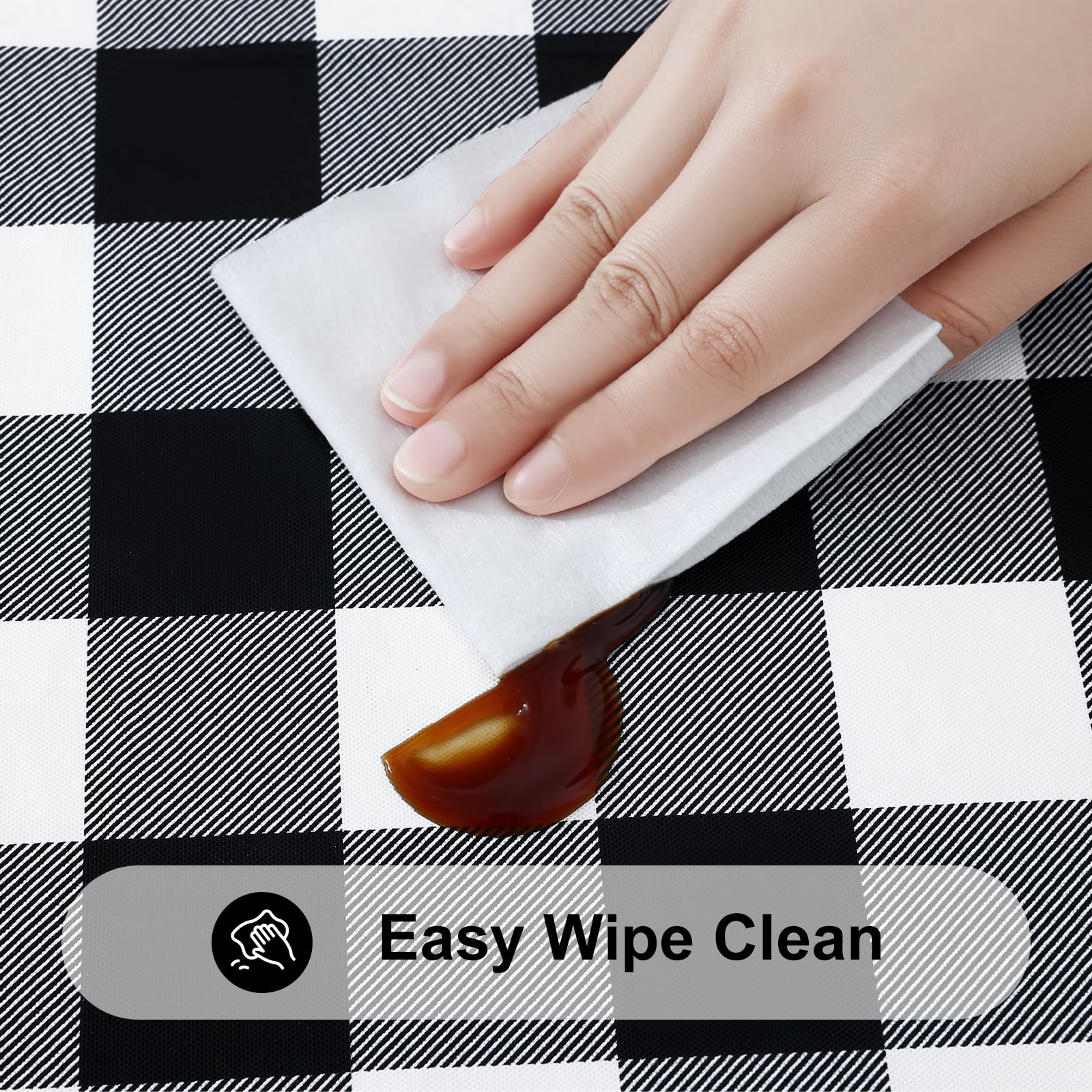 Goodinary® Round Vinyl Tablecloth