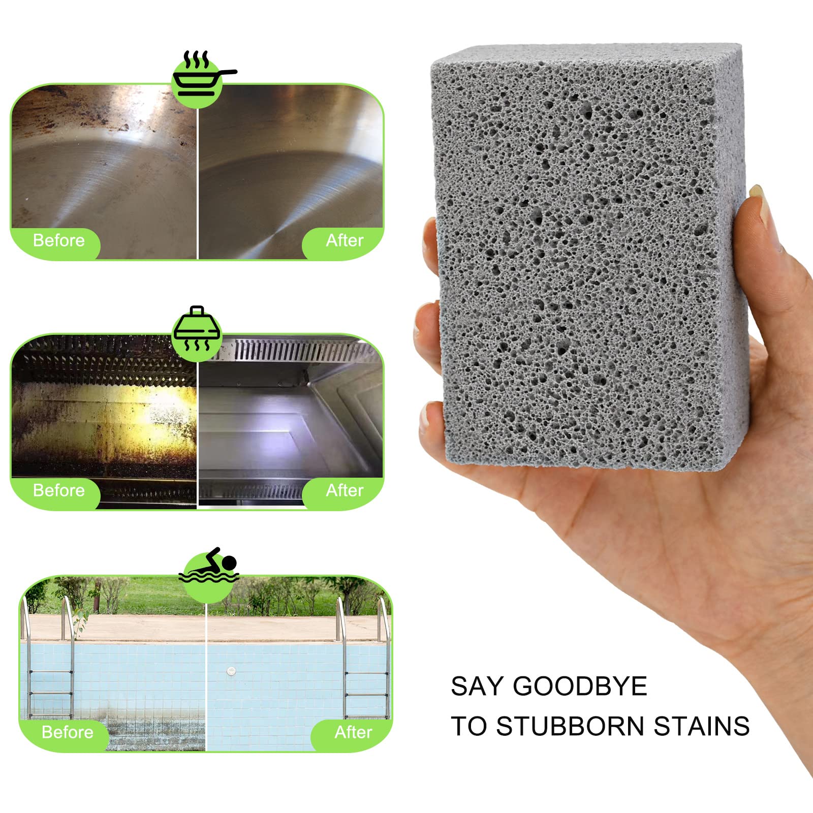 Goodinary® Grill Cleaning Brick (6 Packs)