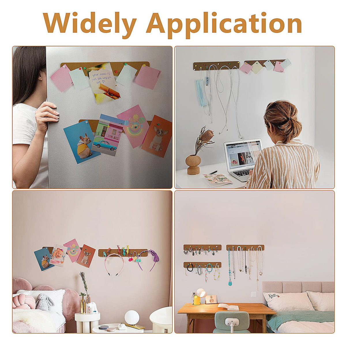 Office Object™ Bar Strips Bulletin Board