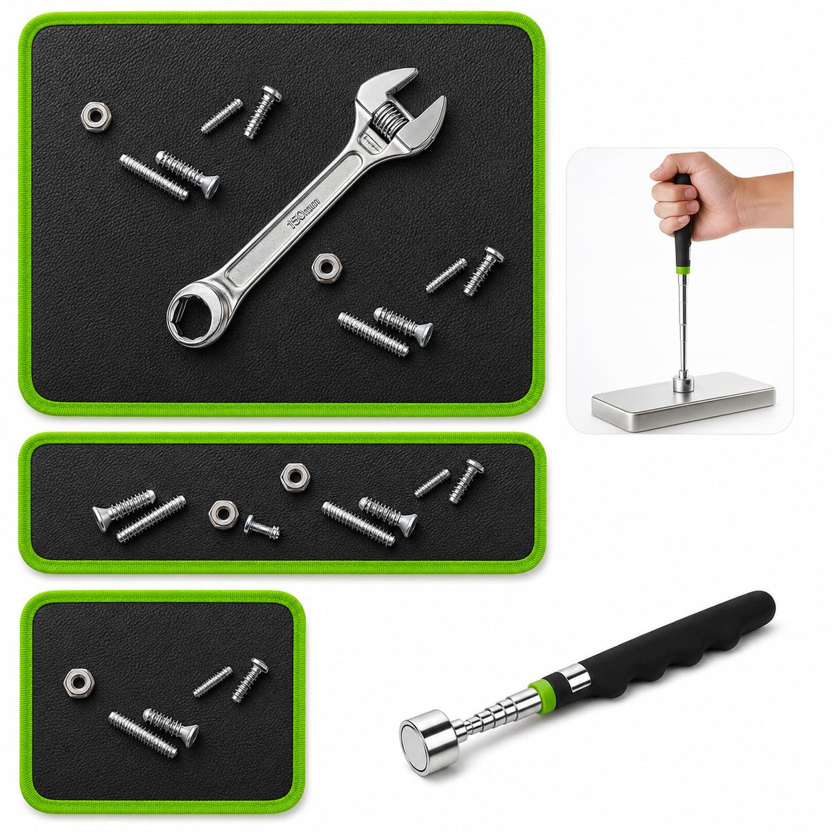 Goodinary® Magnetic Tool Mat Set (3 Pcs)
