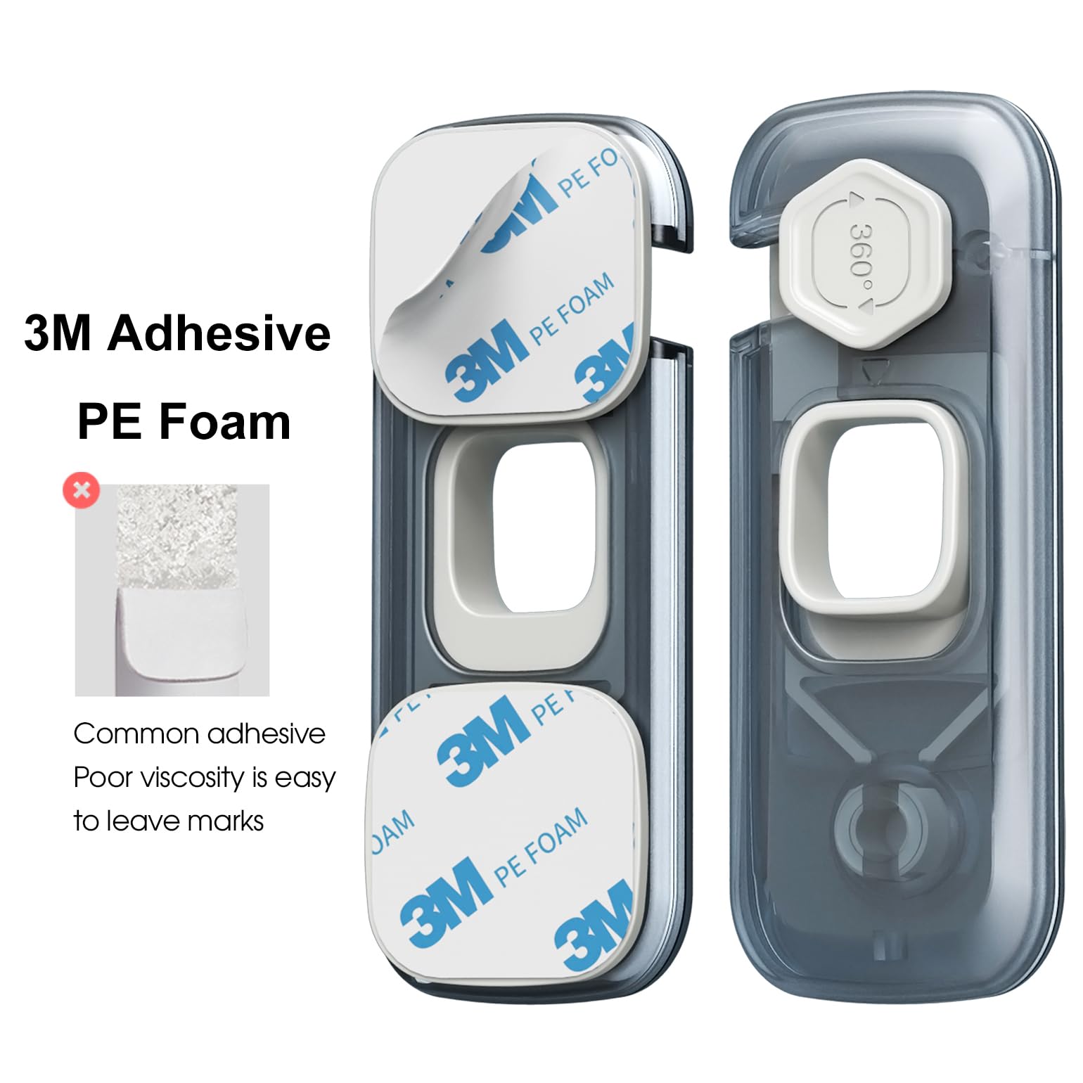 Goodinary® Clear Child Proof Refrigerator Lock