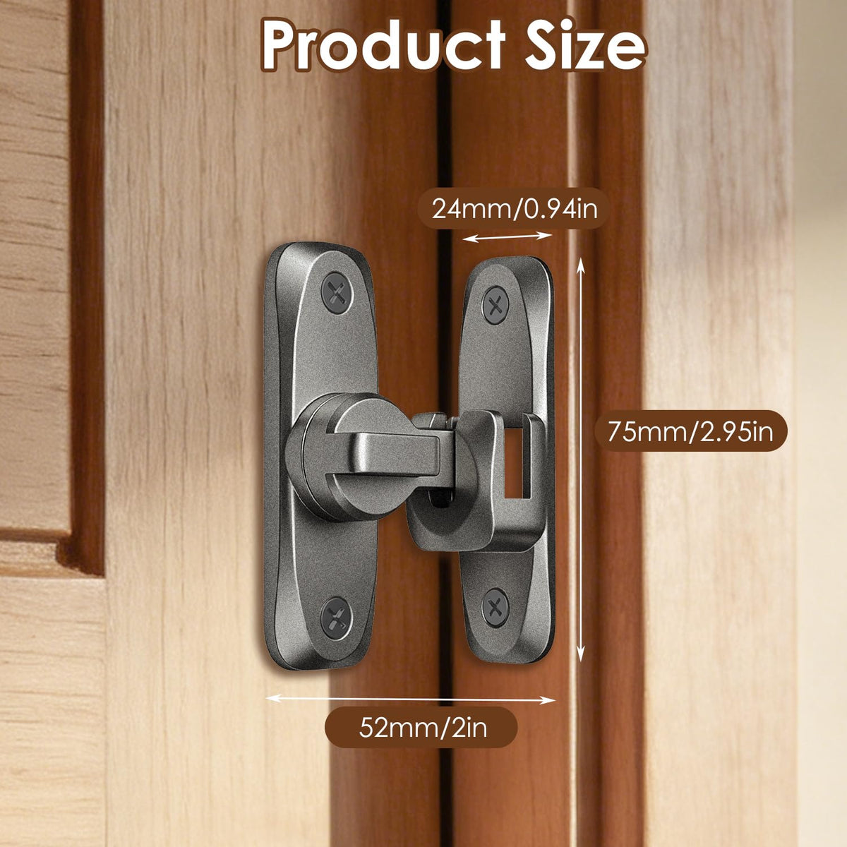 Goodinary® Barn Door Flip Latch Lock Hardware