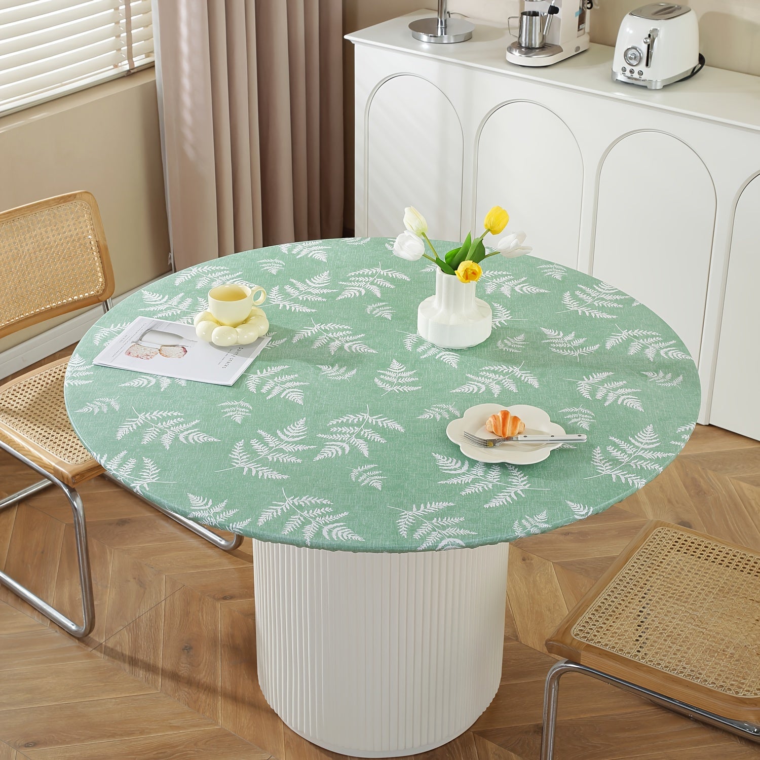 Goodinary® Round Vinyl Tablecloth