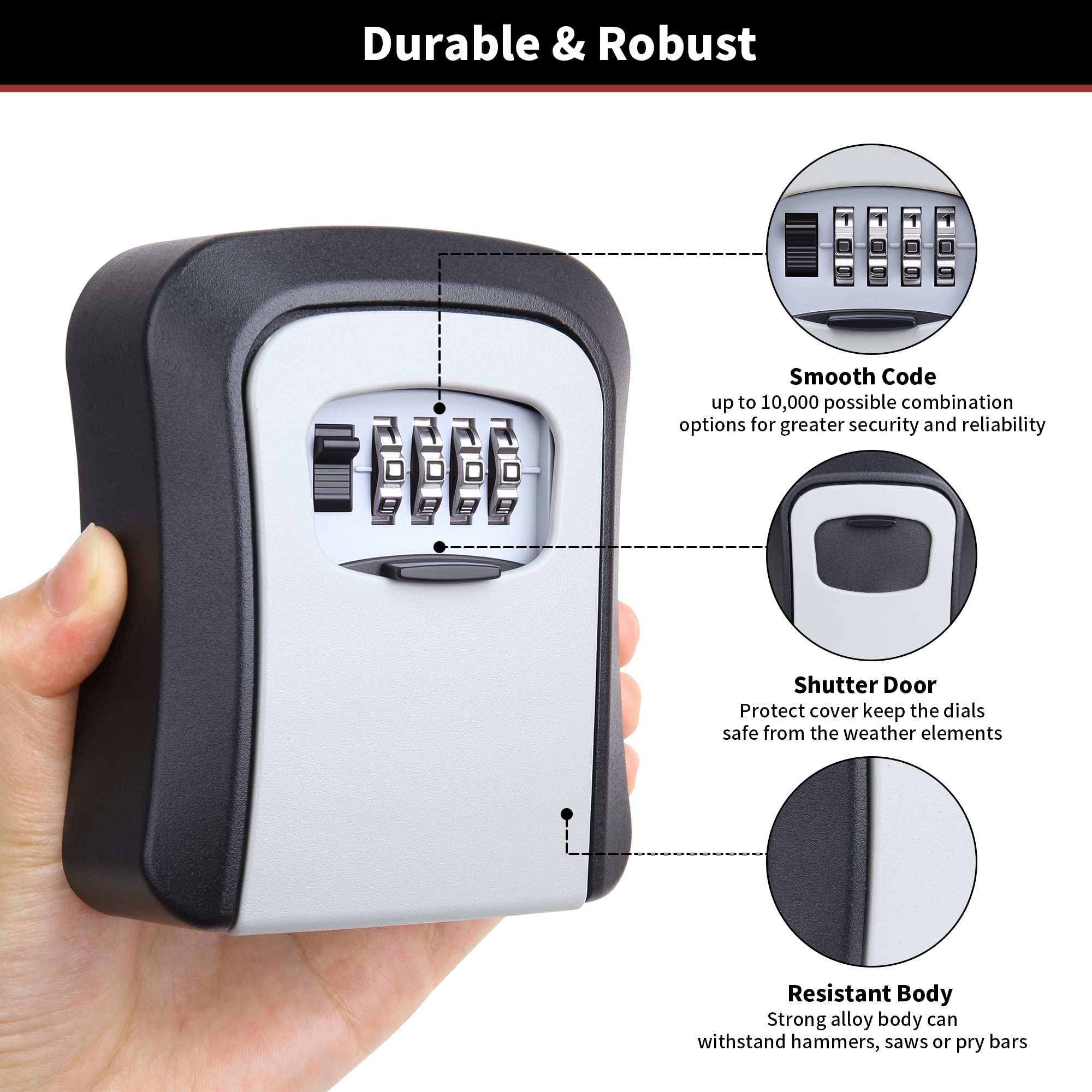 Goodinary® Combination Key Safe