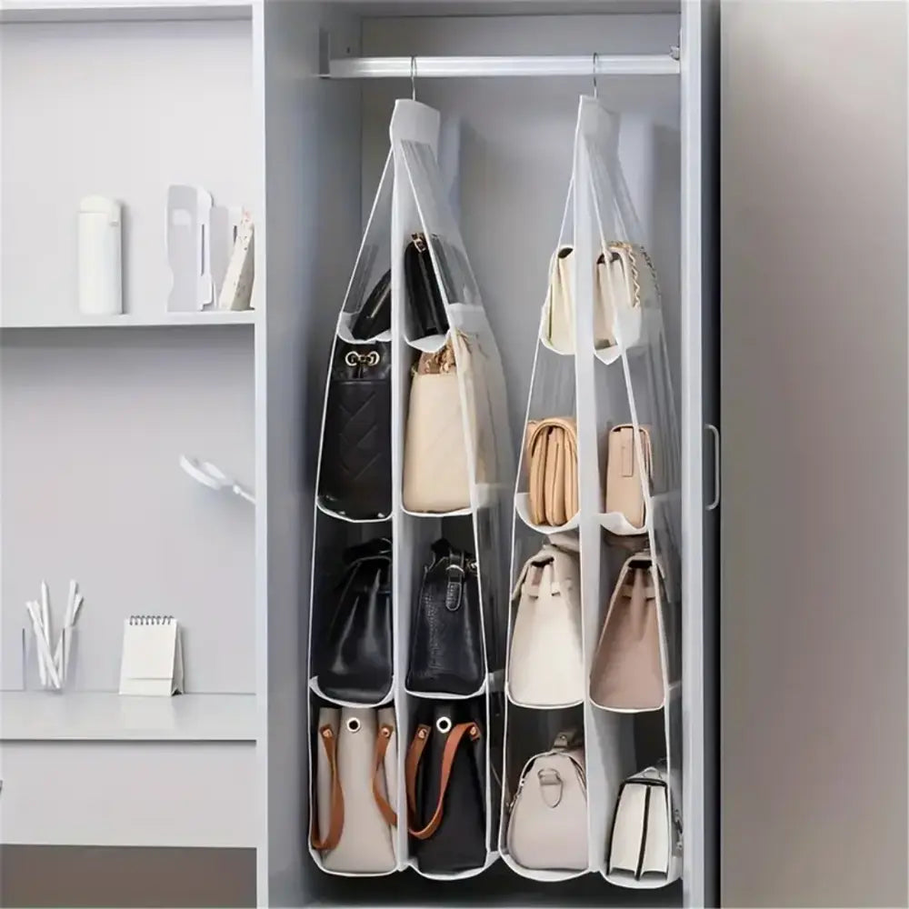 Goodinary® Hanging Handbag Purse Closet Organizer - Goodinary