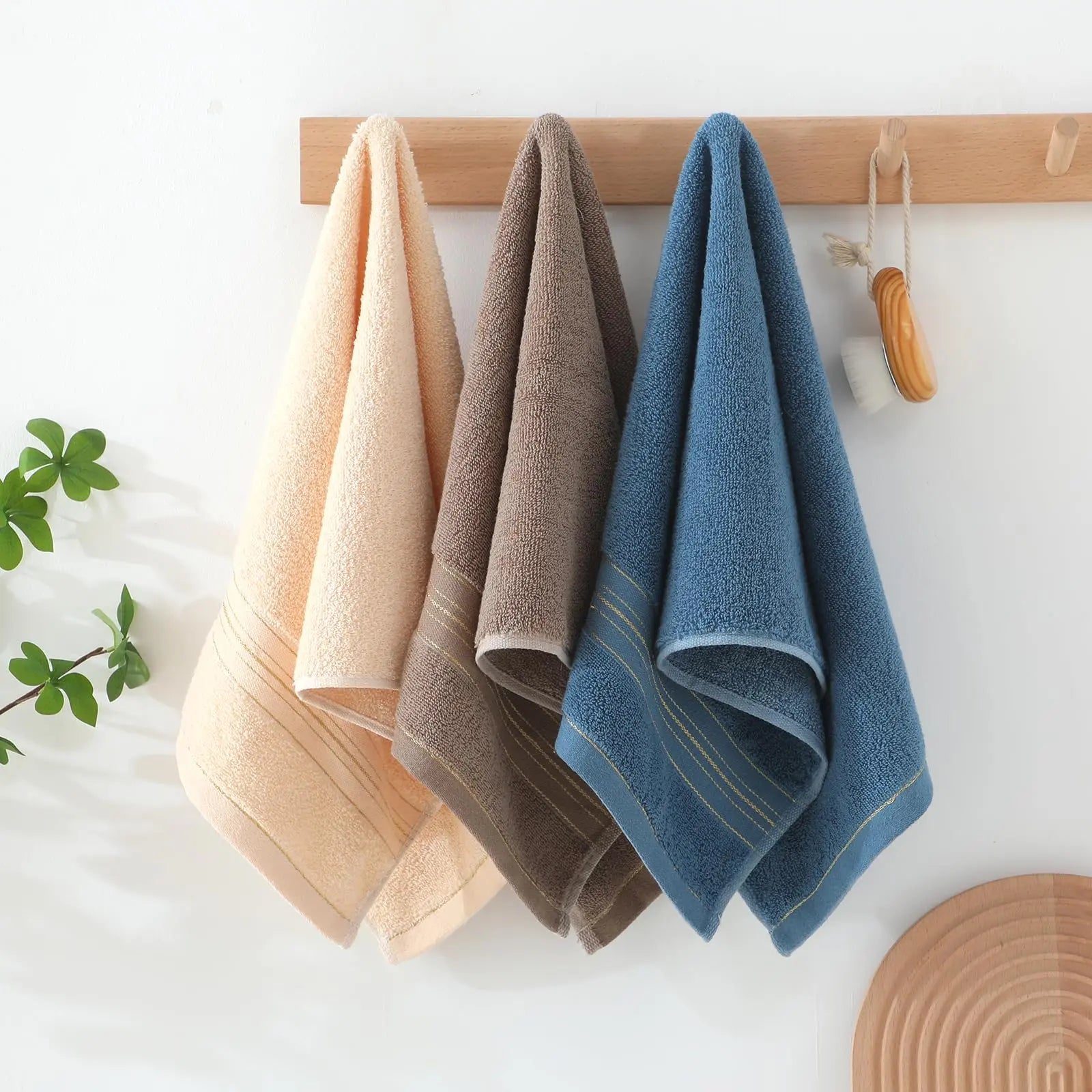 Goodinary® Thickened Soft Absorbent Face Hand Towel (3pcs) - Goodinary