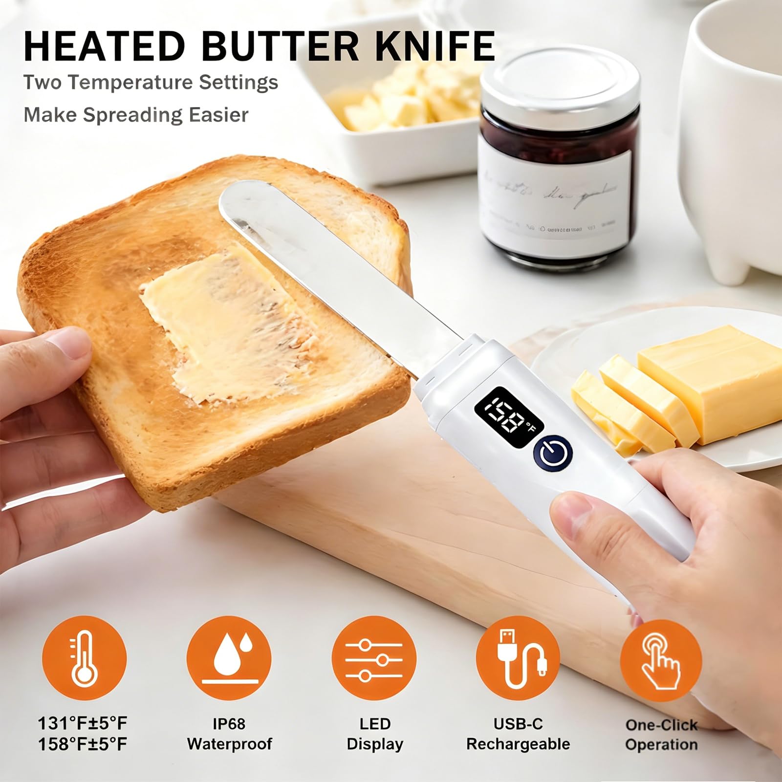 Goodinary® Heated Butter Knife