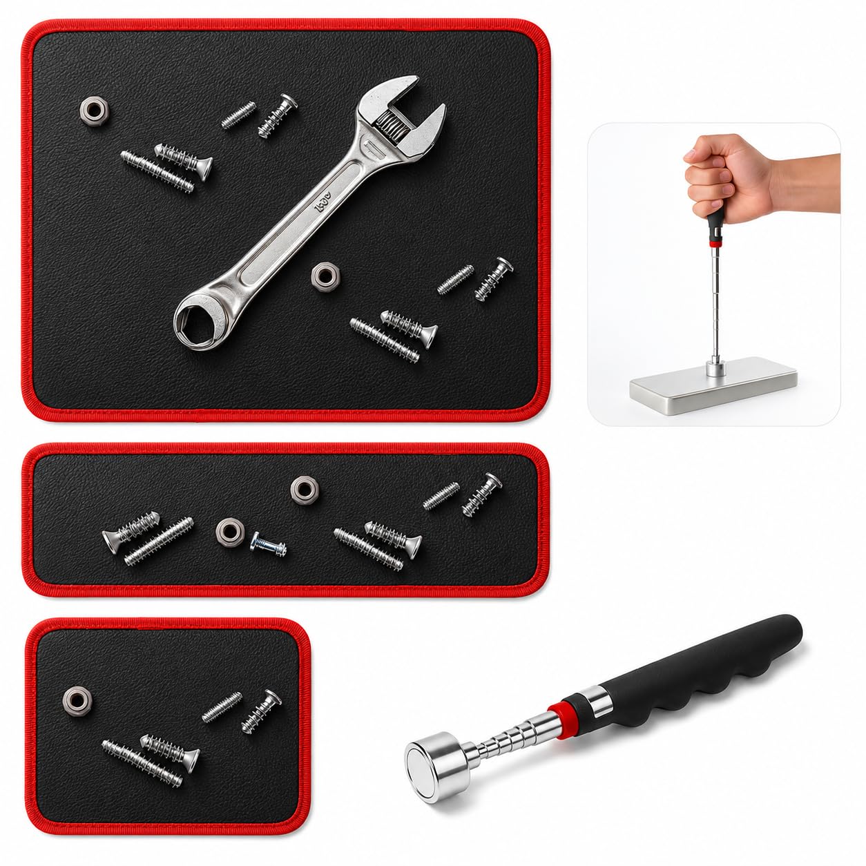 Goodinary® Magnetic Tool Mat Set (3 Pcs)