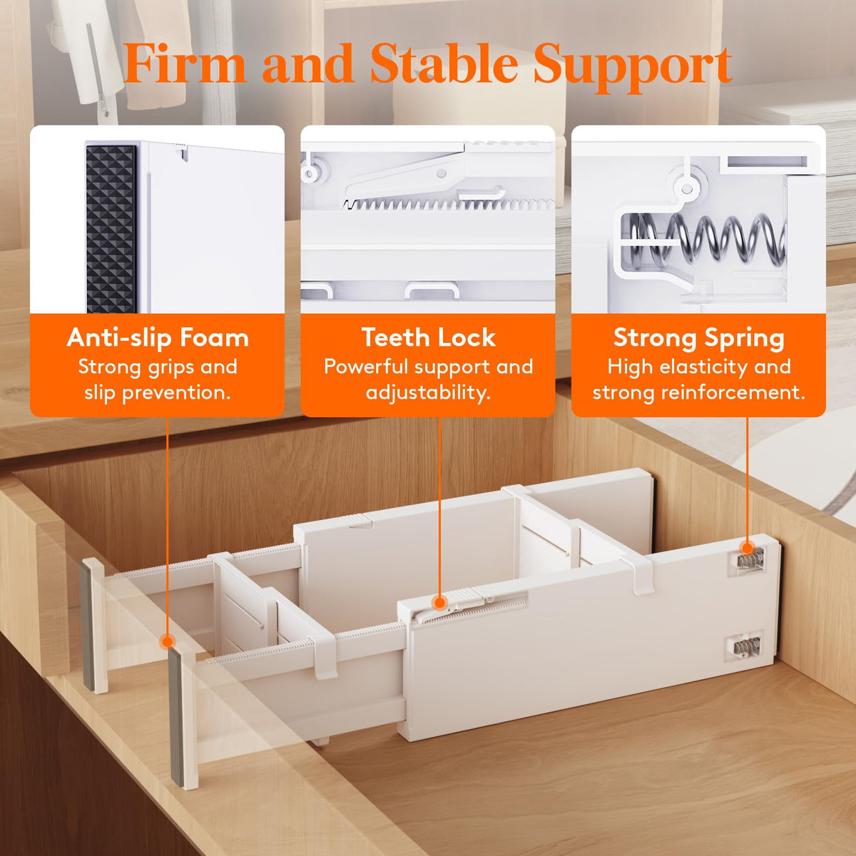 Office Object™ Adjustable Drawer Dividers