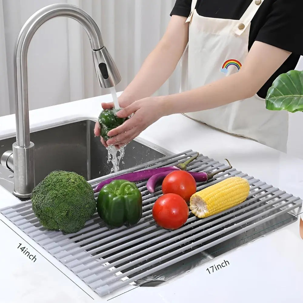 Goodinary® Over The Sink Dish Drying Rack Goodinary