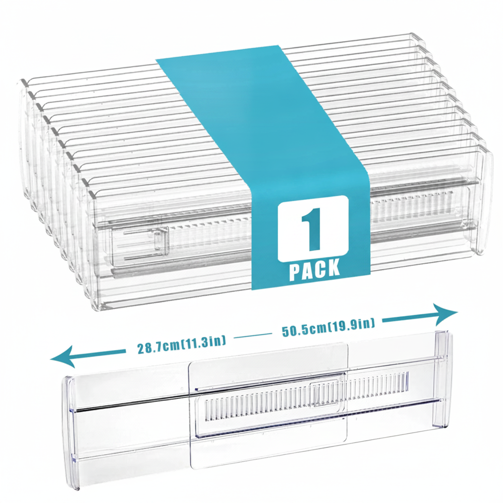 Goodinary® Adjustable Drawer Organizers Pack