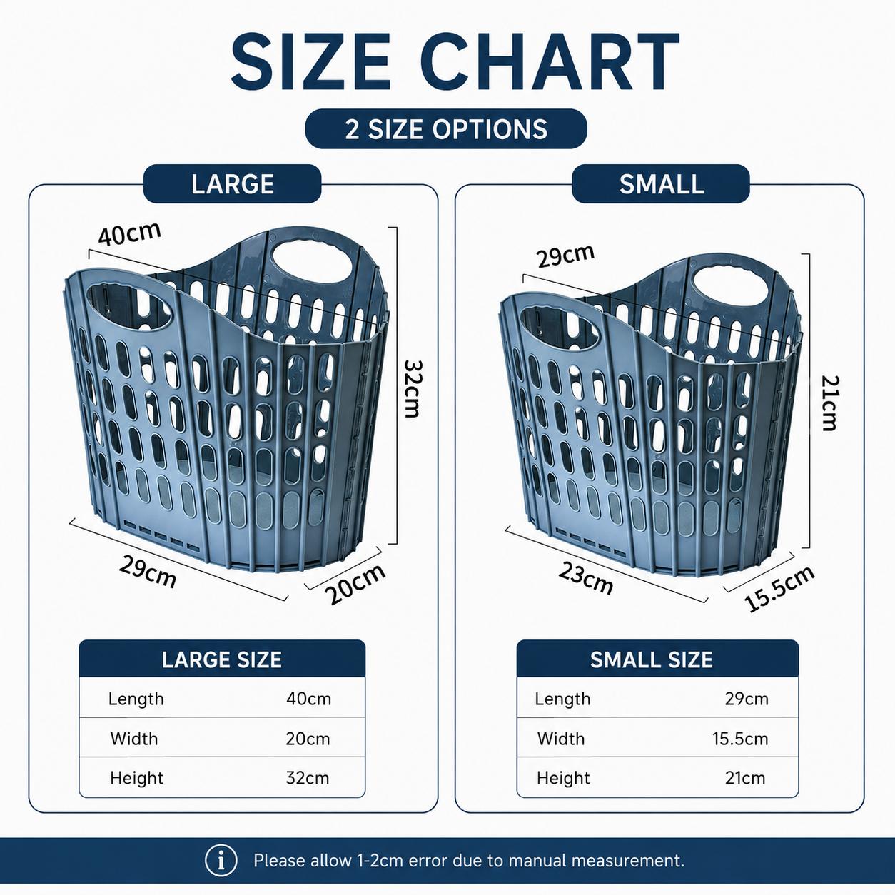 Goodinary® Foldable Laundry Hamper