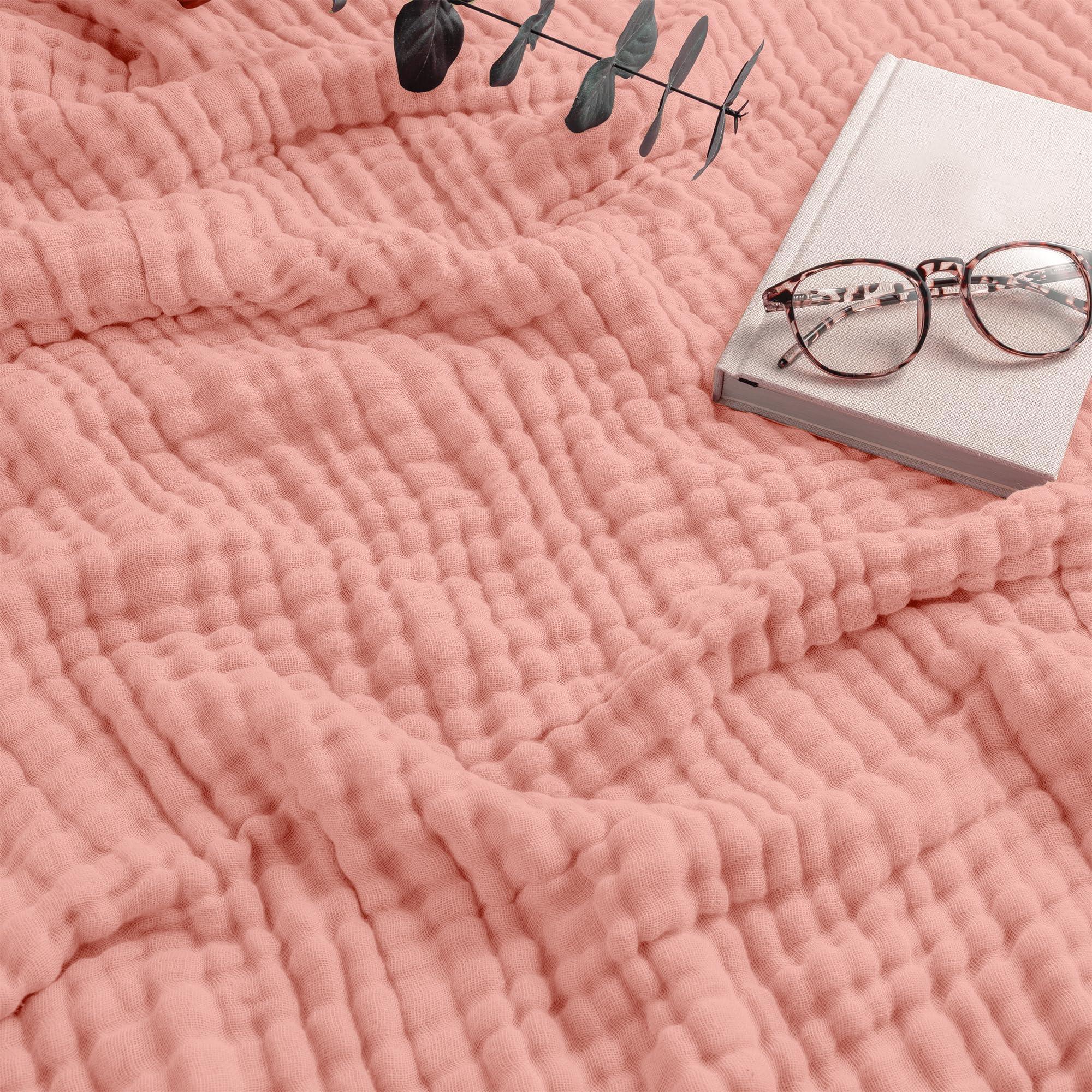 Goodinary® Lightweight Cotton Muslin Throw Blanket Goodinary