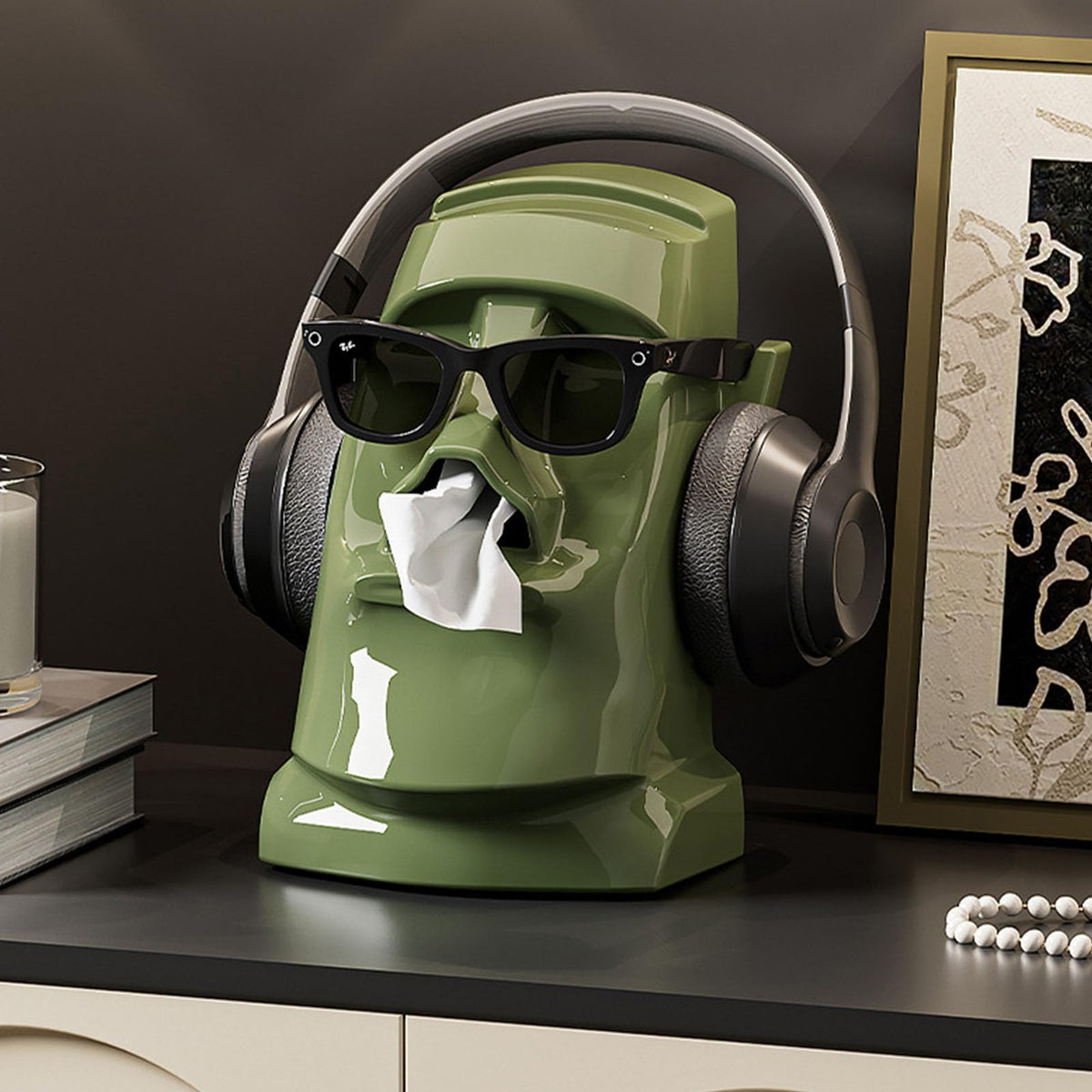 Office Object™ Moai Storage Box