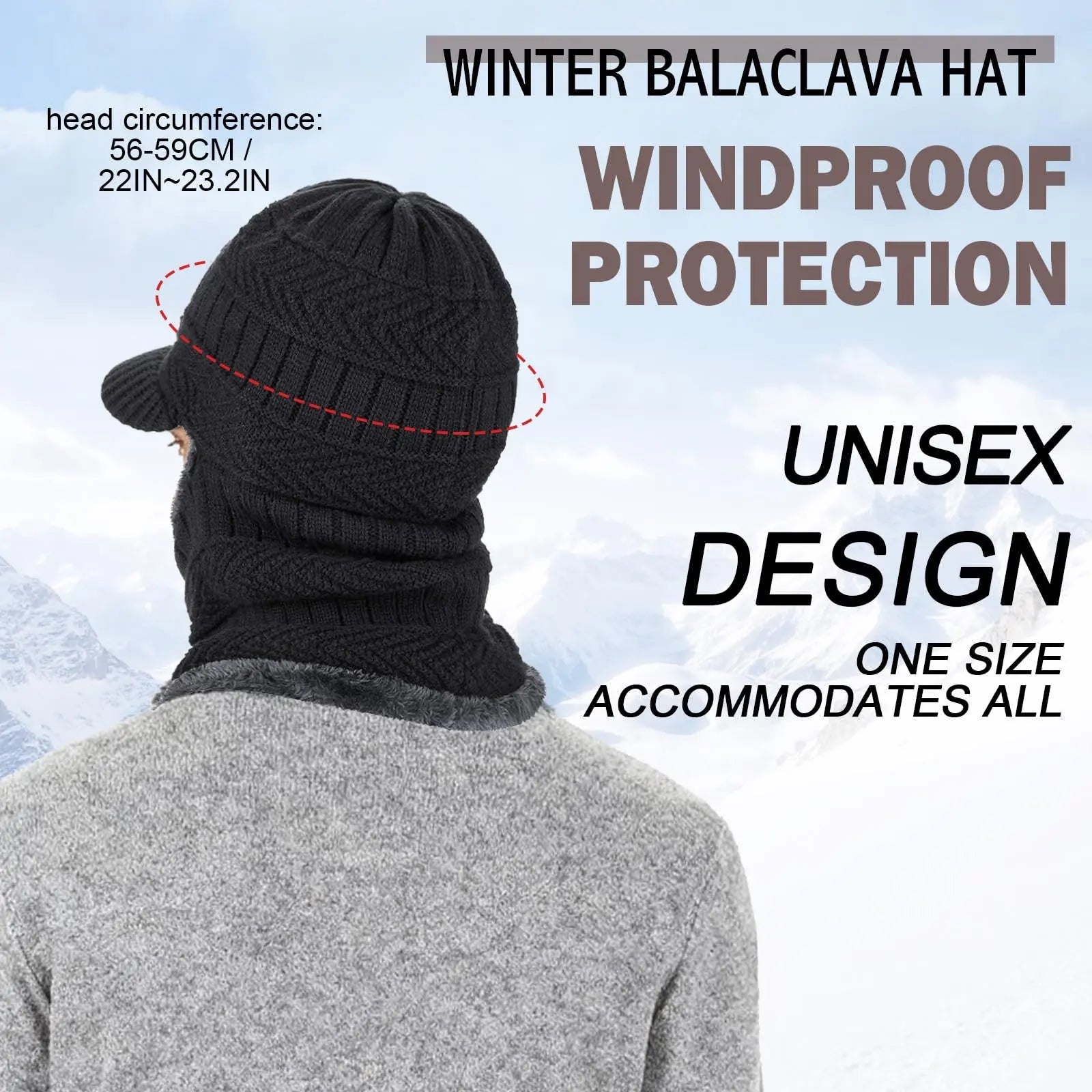 Slumblr® Winter Fleece Balaclava Beanie Slumblr