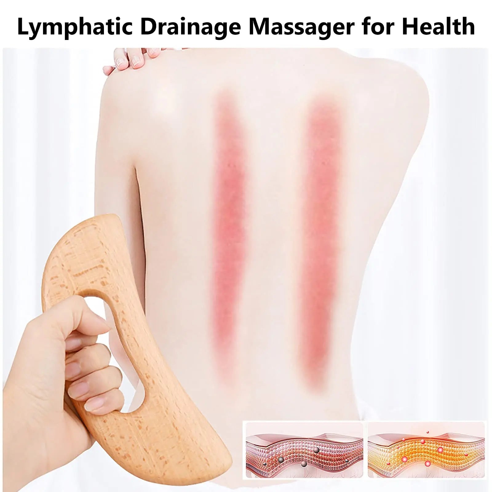 Slumblr® Wooden Gua Sha Massage Tool Slumblr