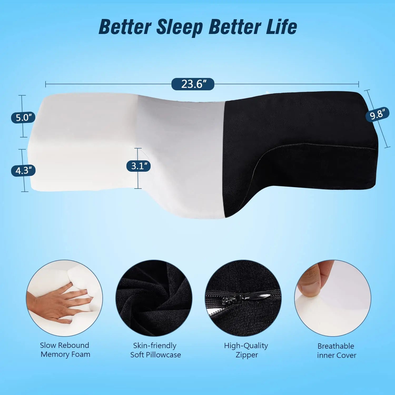 Slumblr® Lash Extension Support Pillow Slumblr