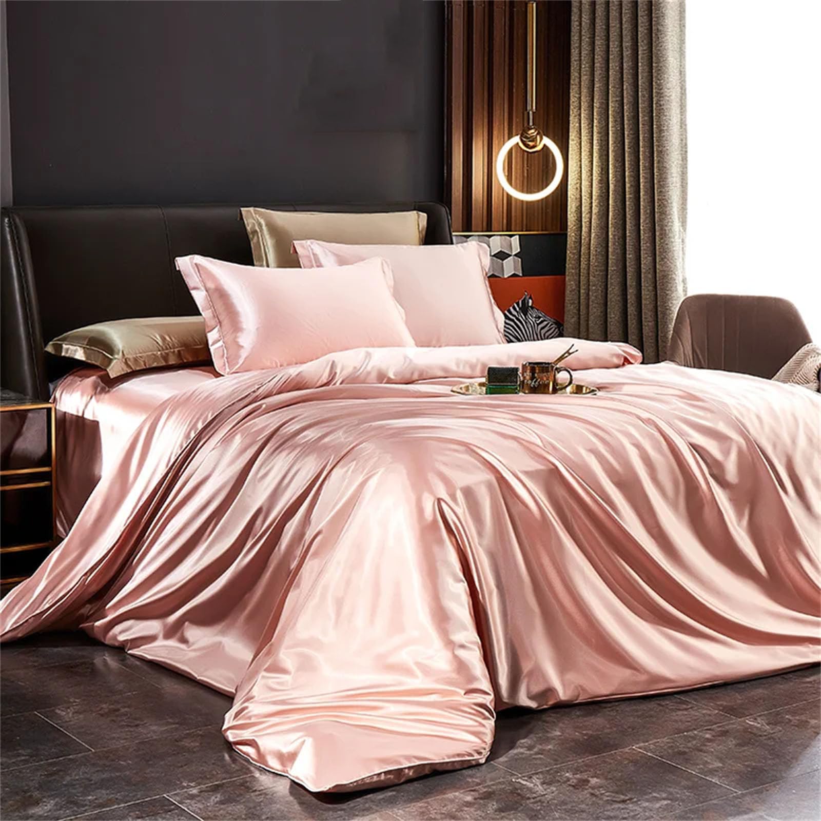 Goodinary® Mulberry Silk Bedding Set with Duvet Sheet Pillowcases