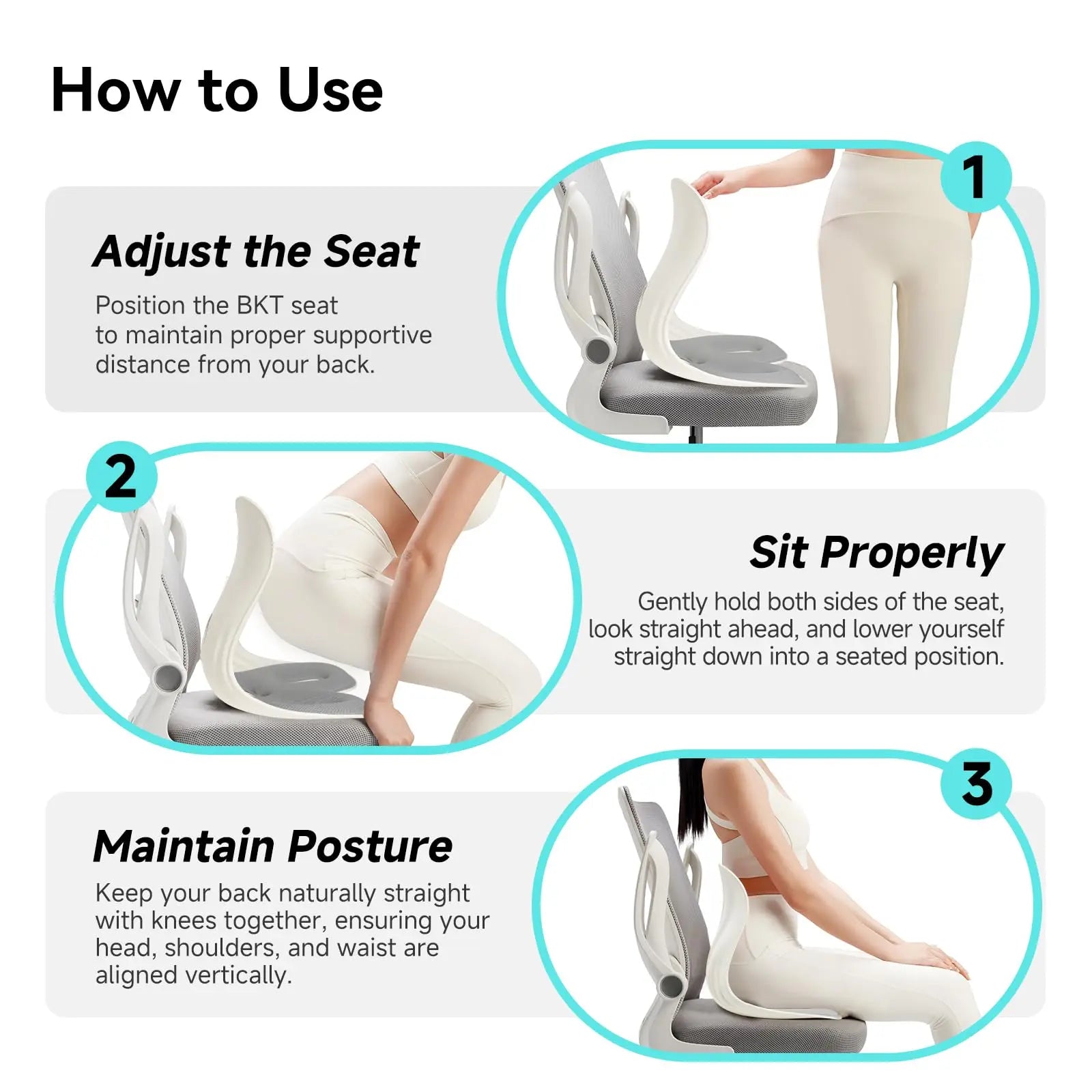 Slumblr® Portable Lumbar Support Office Chair Cushion Slumblr