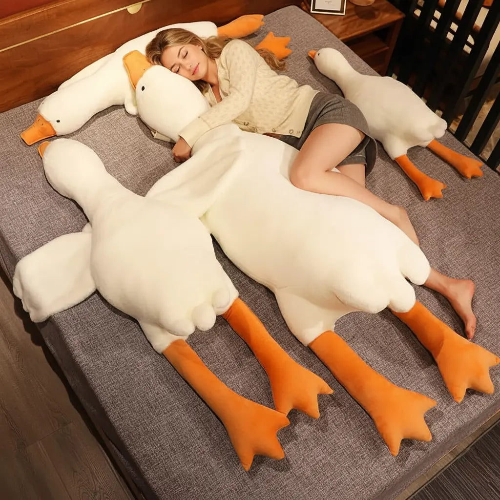 Goodinary® Goose Plush Pillow Long Stuffed Animal Goodinary