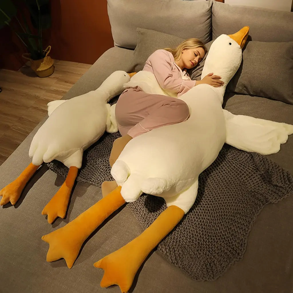 Goodinary® Goose Plush Pillow Long Stuffed Animal Goodinary
