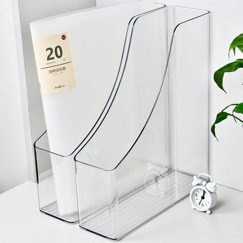 Office Object™ Minimalist Acrylic Magazine File Holder