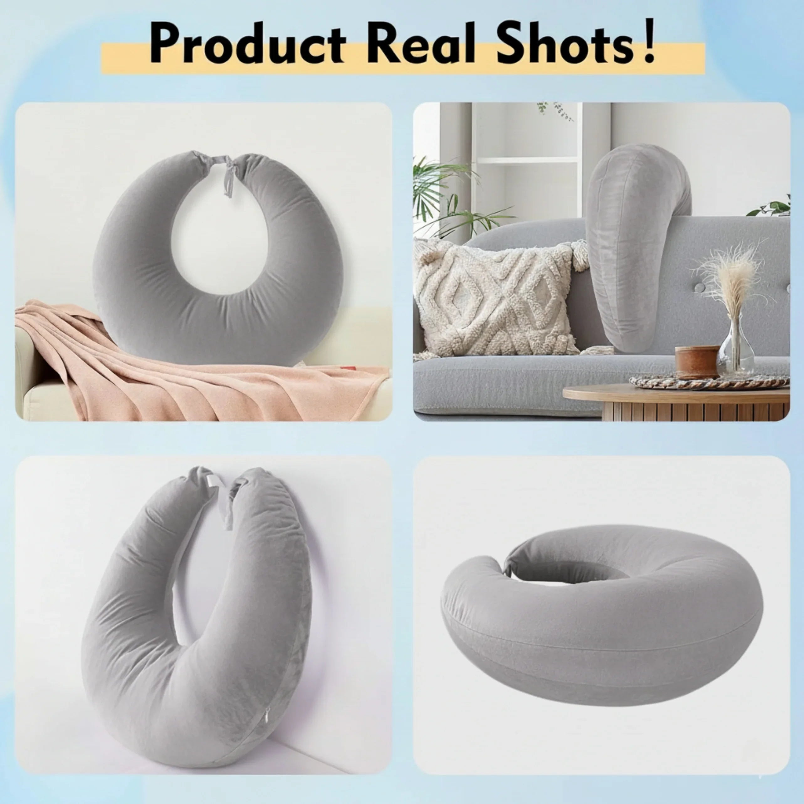 Slumblr® U-Shaped Gaming Pillow