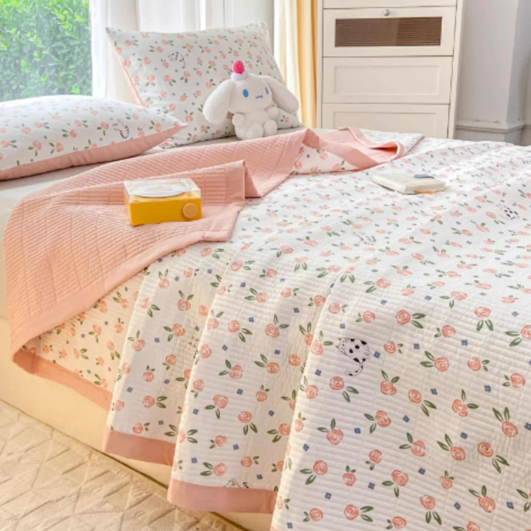 Goodinary® Floral Bedding Duvet Cover Set