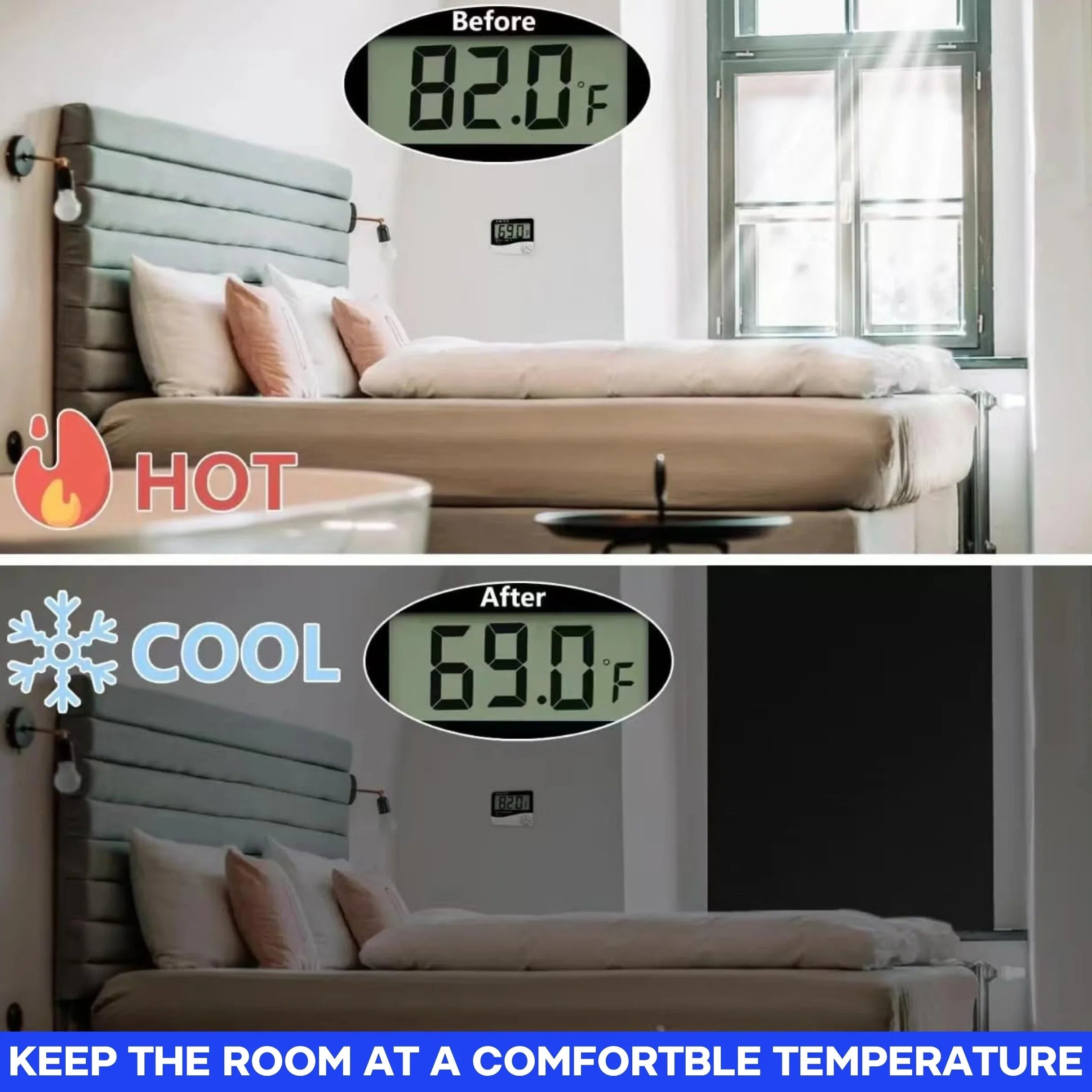 Goodinary® Magnetic Blackout Window Shades