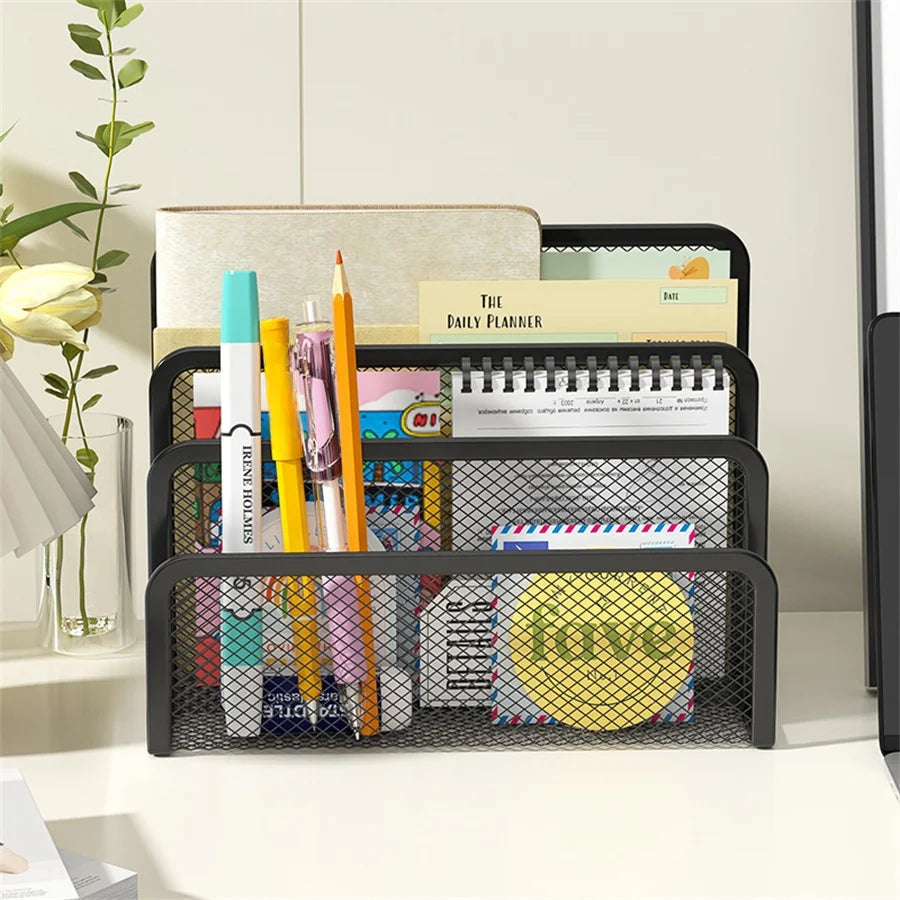 Office Object™ 3-Layer Notebook Stand Rack Organizer