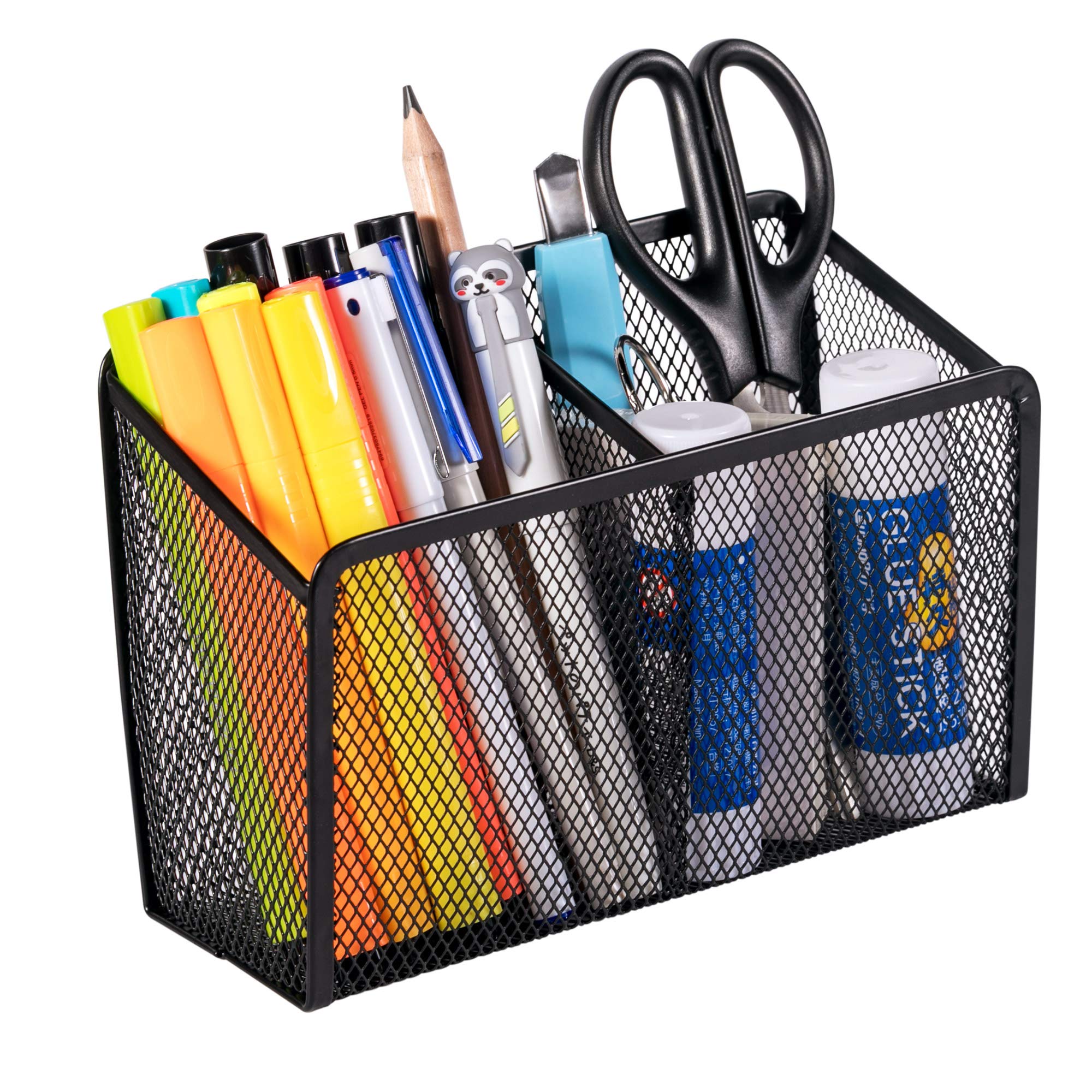 Office Object™ Magnetic Pencil Holder Metal Mesh Basket