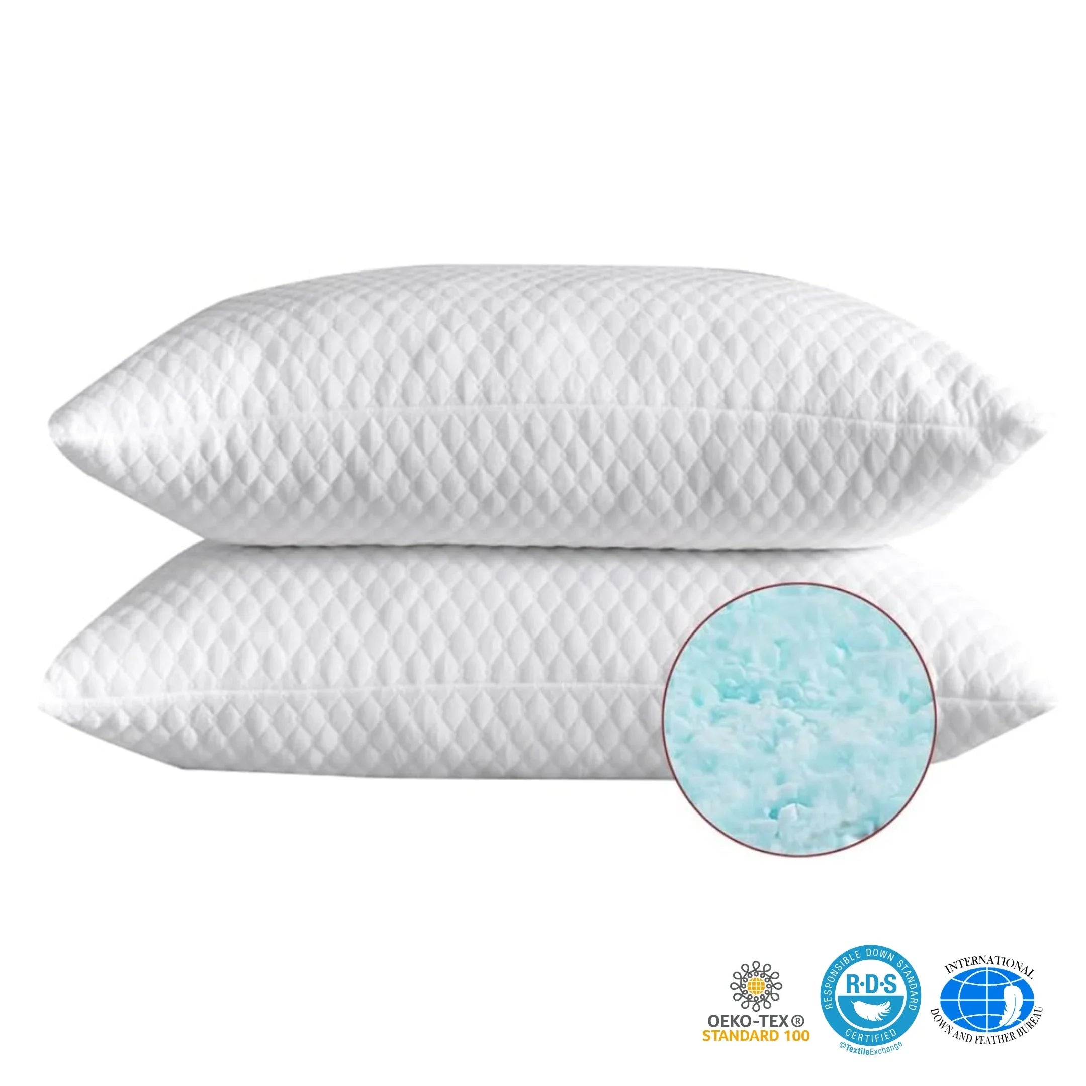 Slumblr® Memory Foam Zero-Pressure Side Sleep Pillow