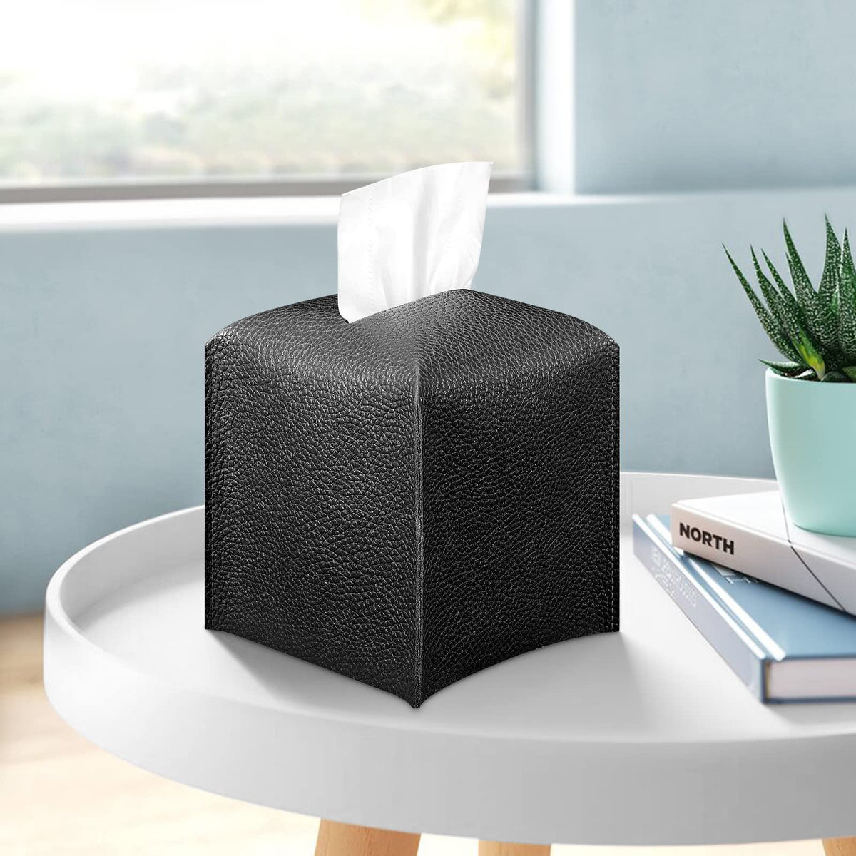 Office Object™ Leather Tissue Holder