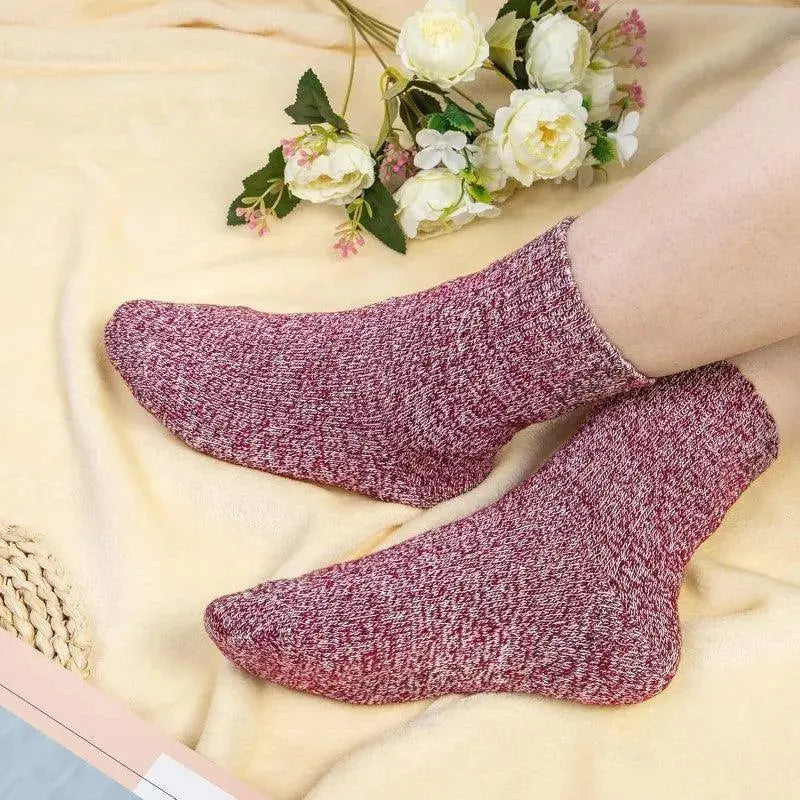 Goodinary® Wool Lined Winter Socks (5 Pairs) Goodinary