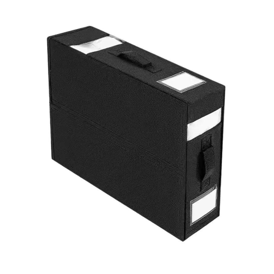 Goodinary® Foldable Fabric Window Zipper Storage Box Goodinary