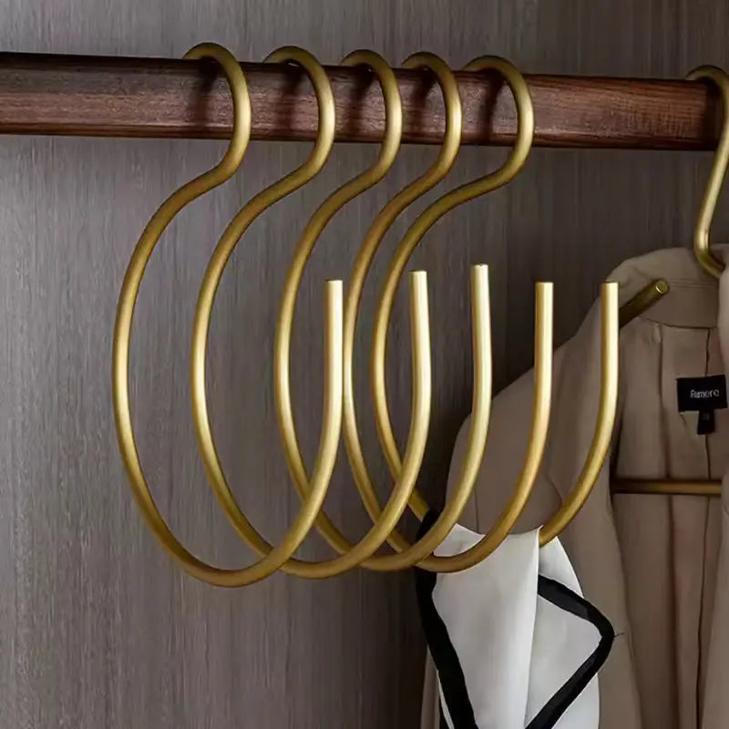 Goodinary® Multipurpose Aluminium S Shaped Hooks Matte Finish - Goodinary