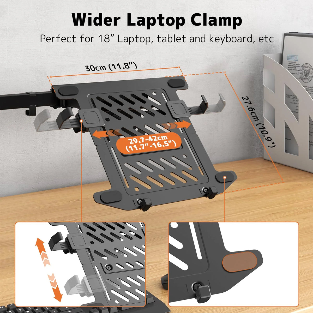 Office Object™ Laptop Clamp Stand