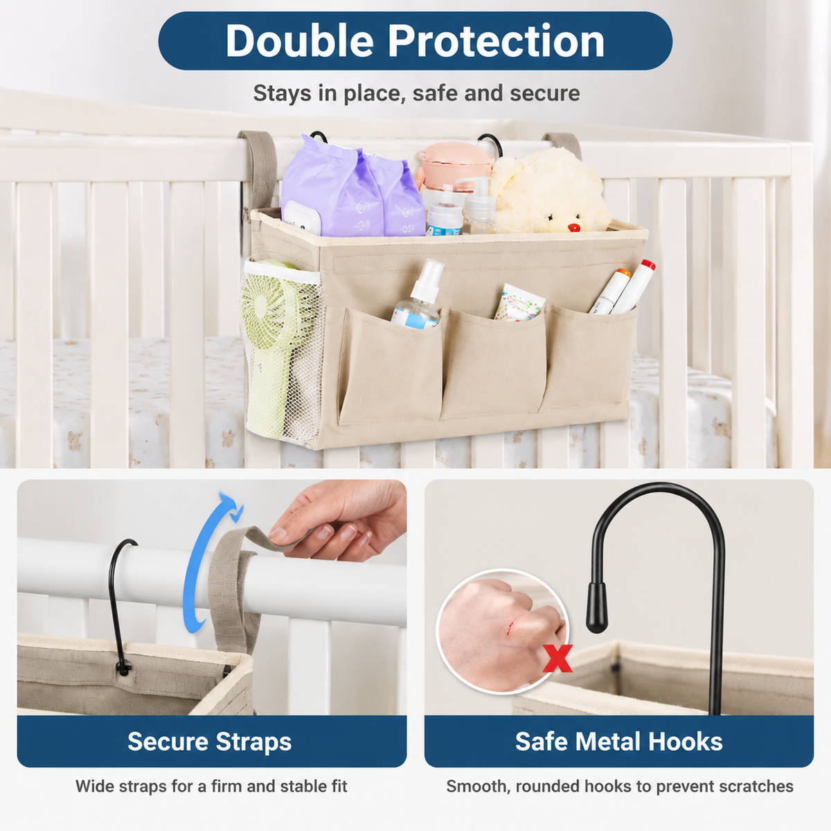Goodinary® Bedside Caddy Organizer