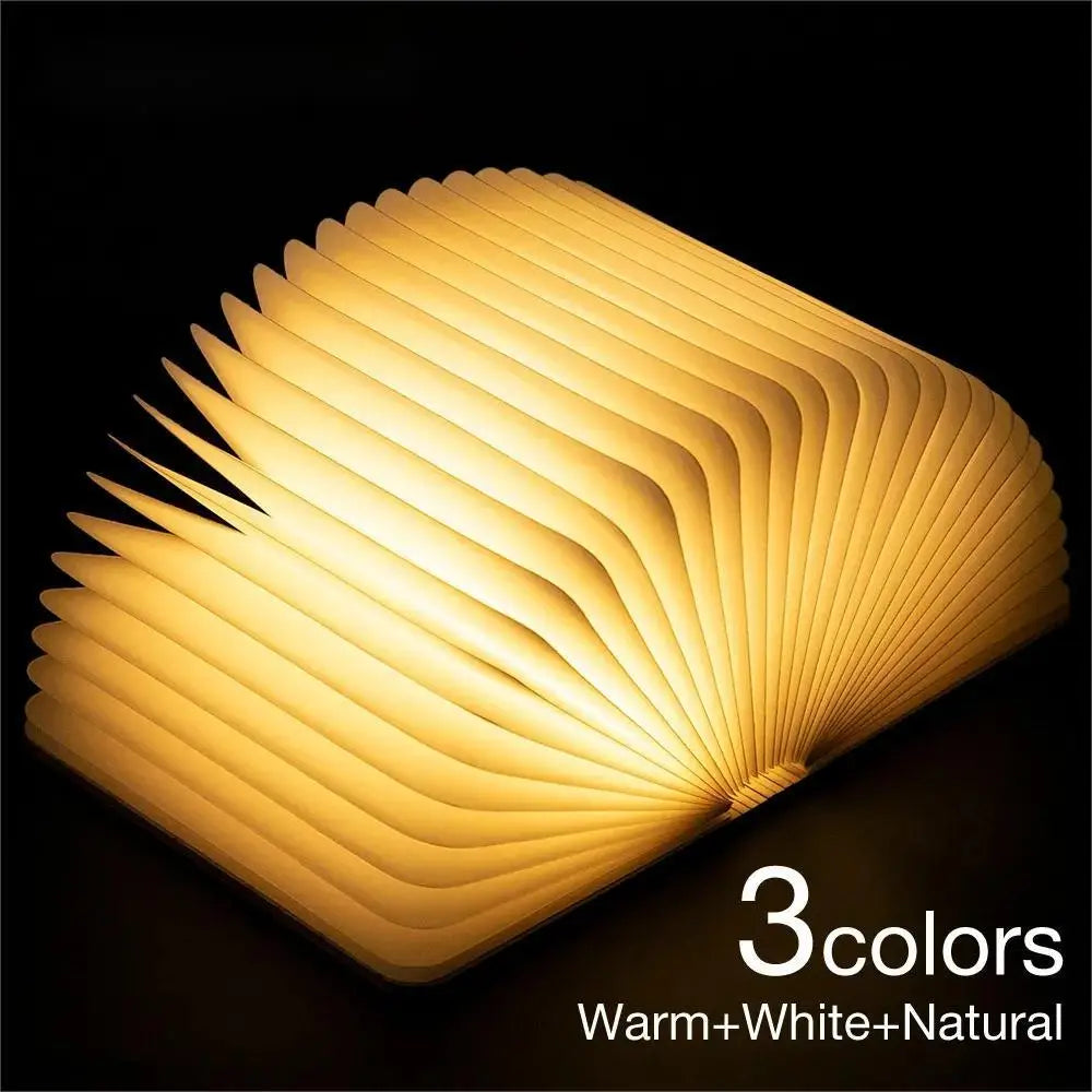 Office Object™ Wooden Book Lamp