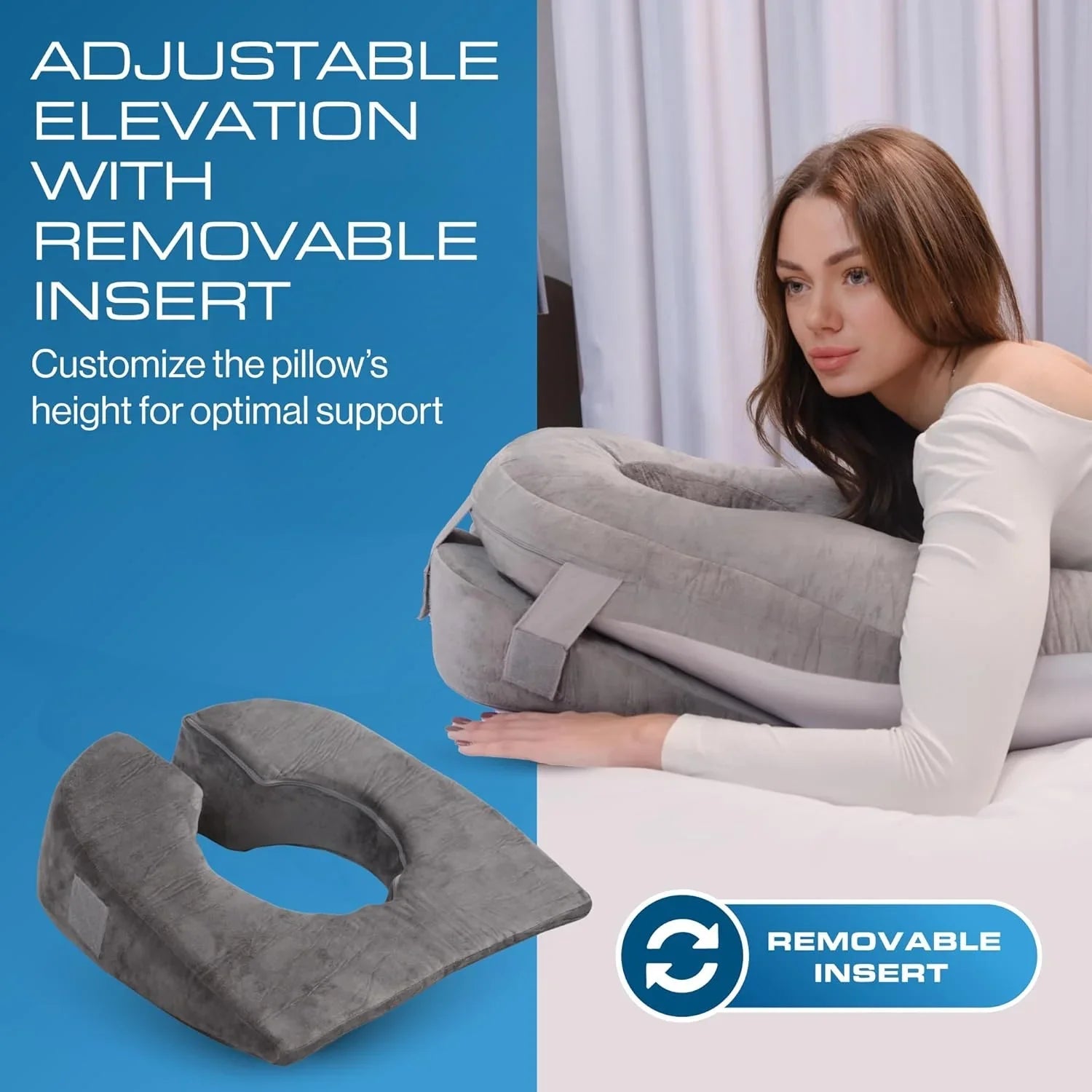 Slumblr® Face-Down Comfort Pillow