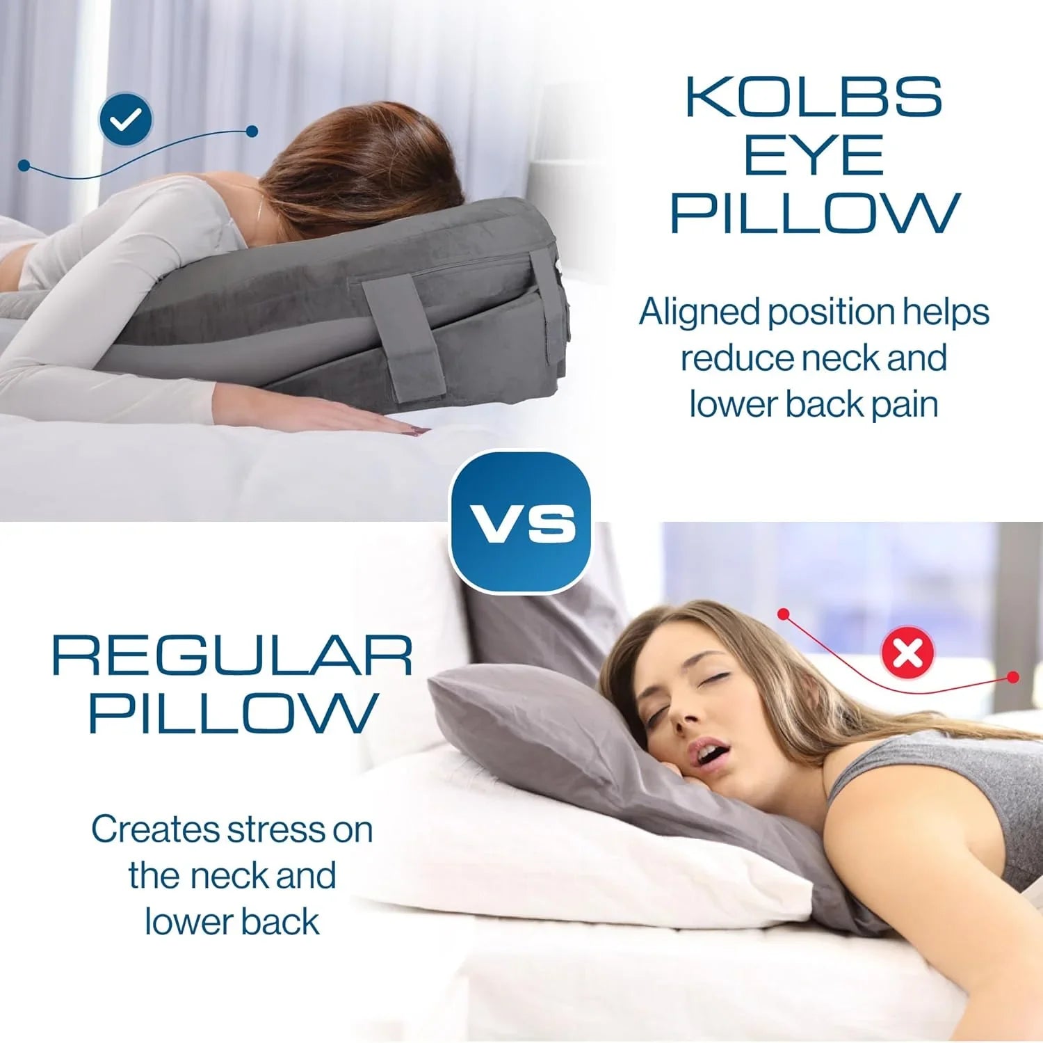 Slumblr® Face-Down Comfort Pillow