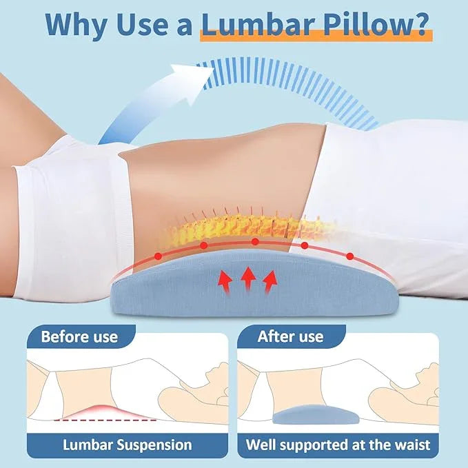 Slumblr® Ergonomic Lumbar Support Pillow