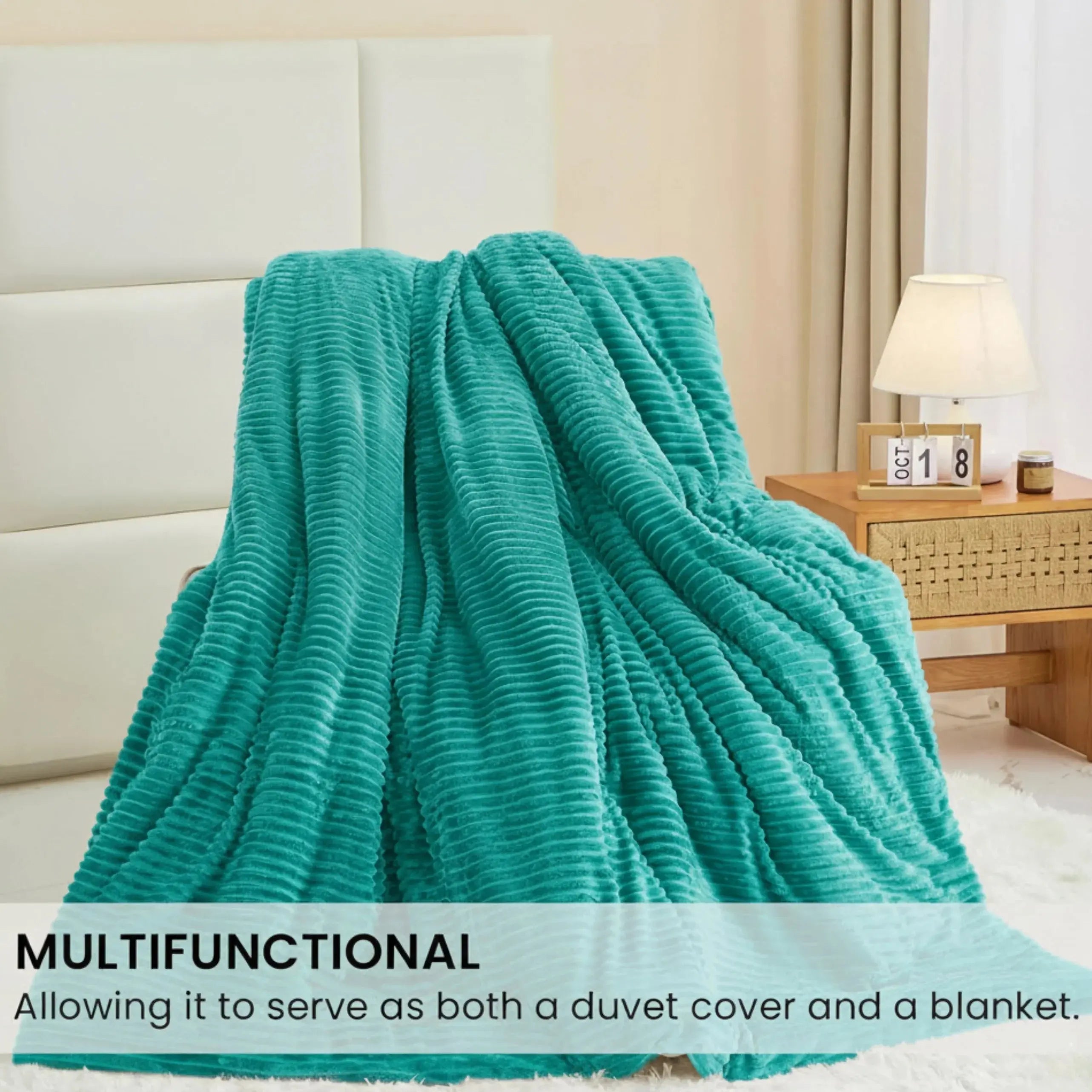 Goodinary® Winter Flano Fleece Duvet Cover Set Goodinary